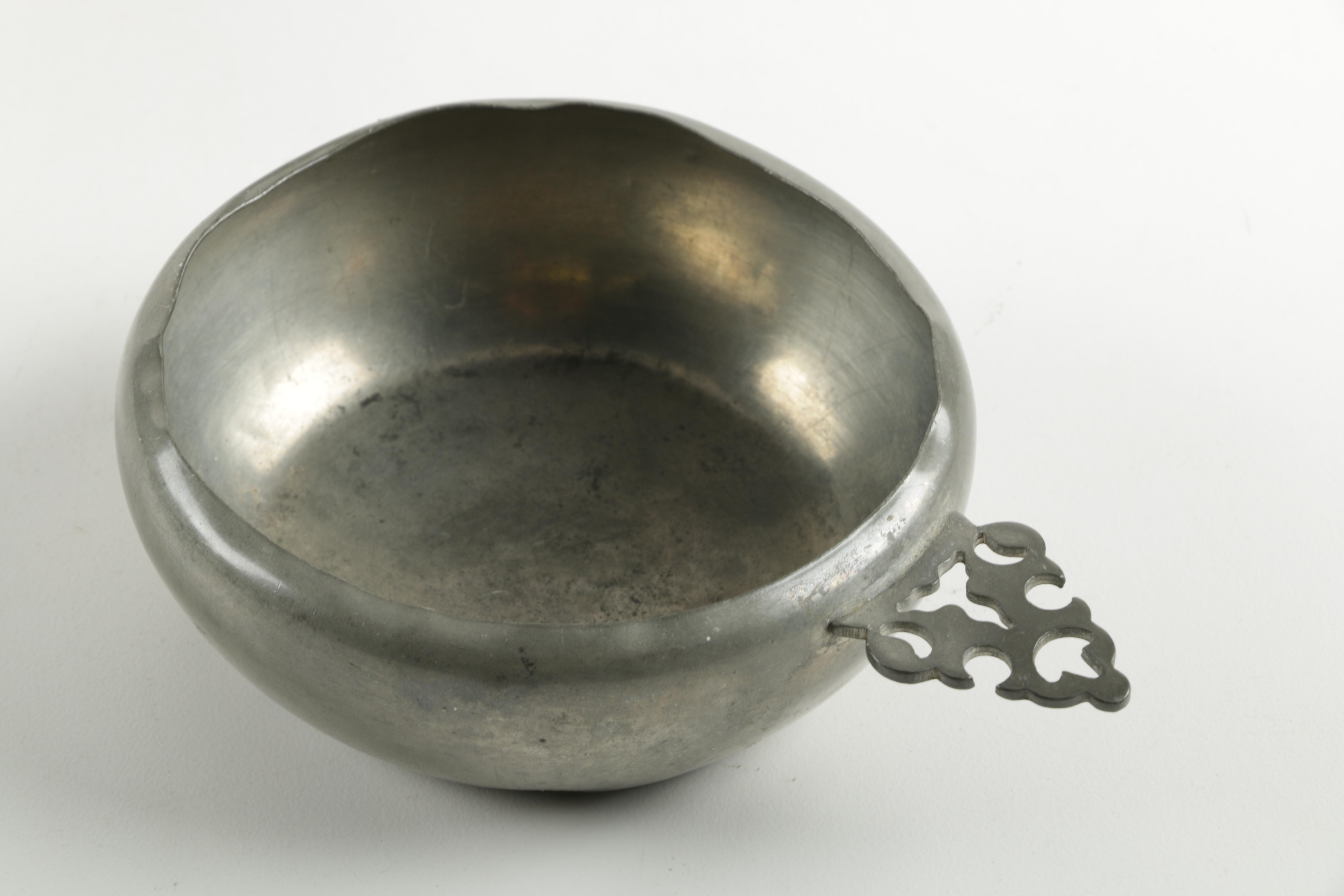 British Horse Brasses, Pewter Bowls, and Other Items