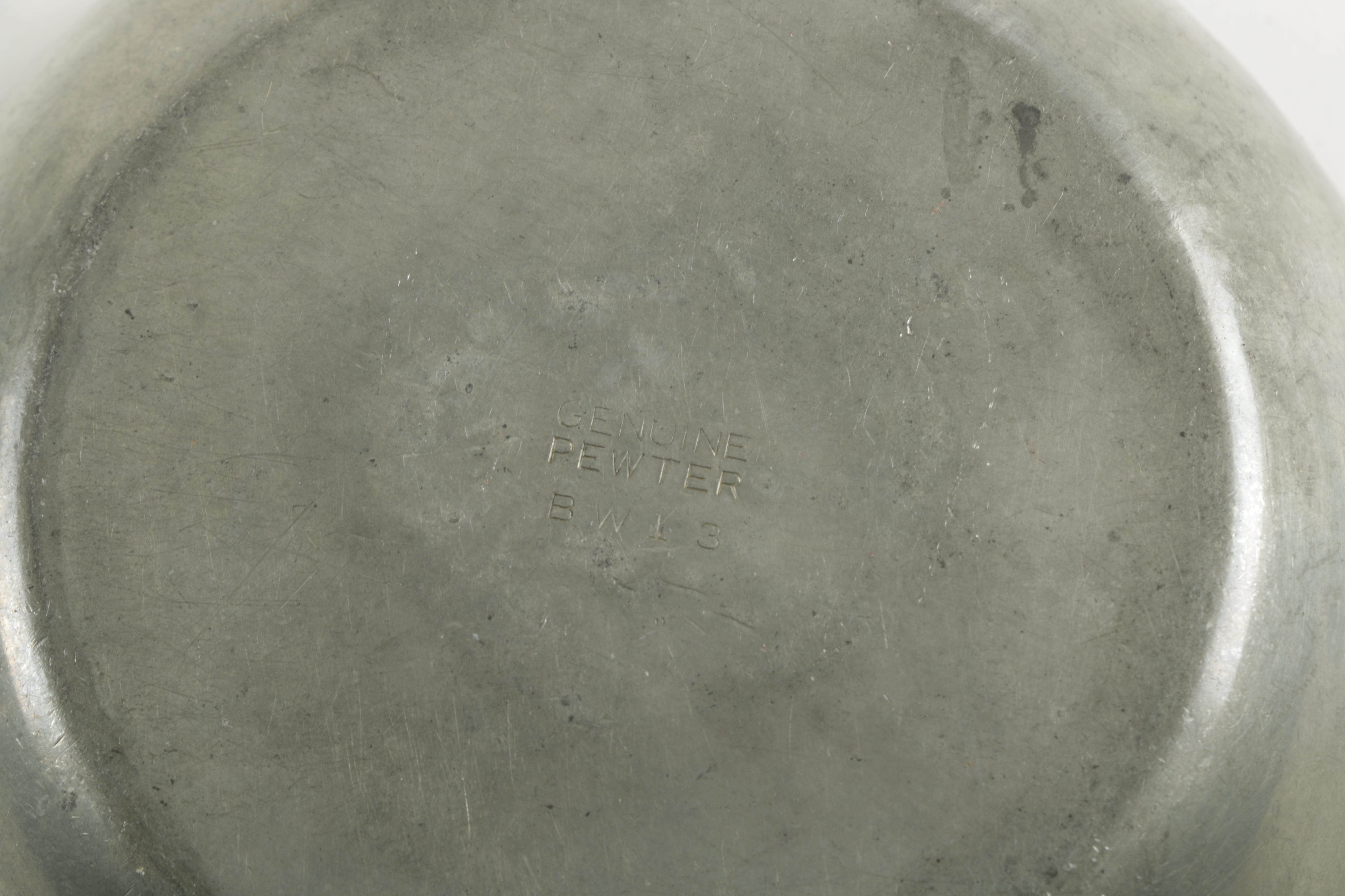 British Horse Brasses, Pewter Bowls, and Other Items