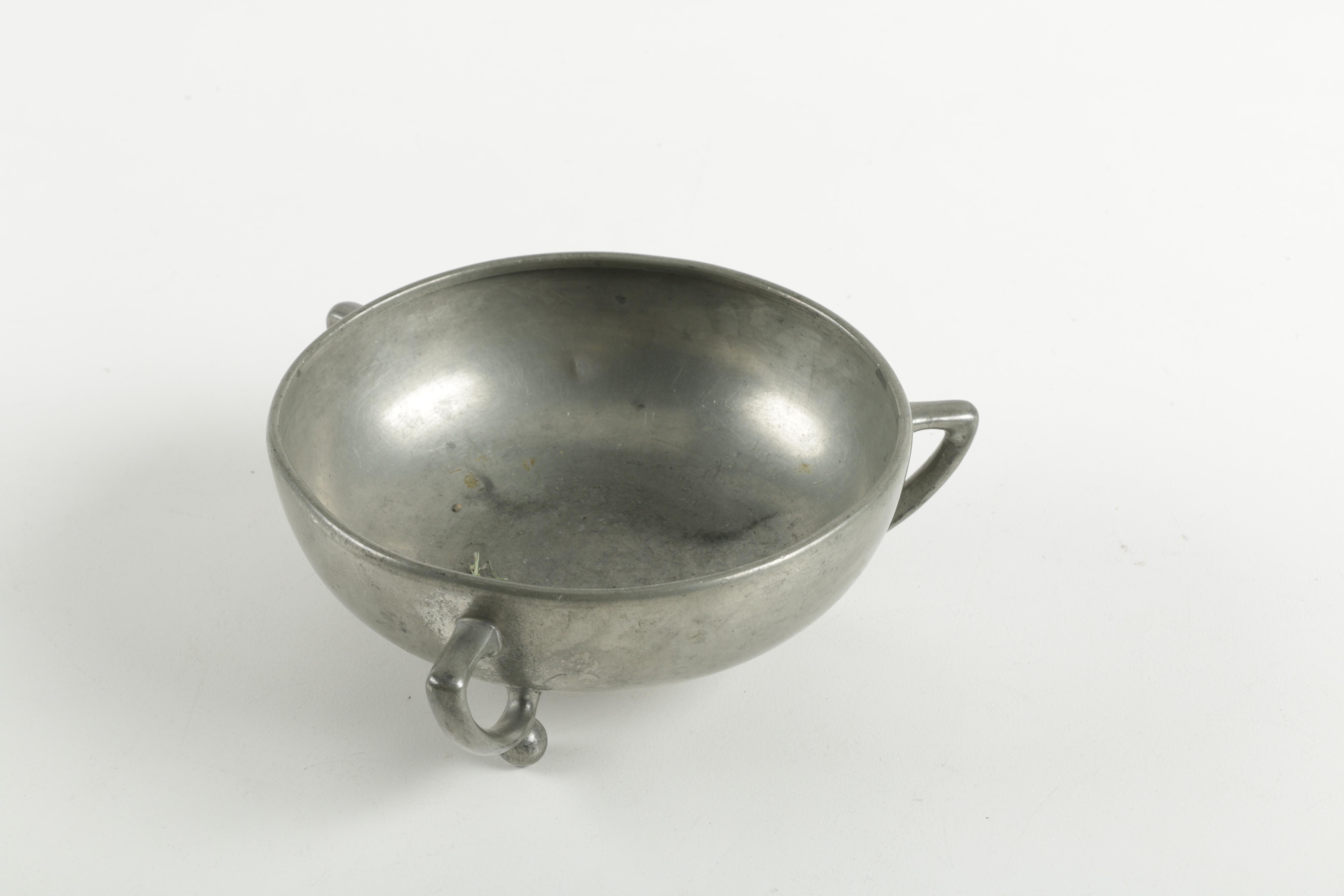 British Horse Brasses, Pewter Bowls, and Other Items