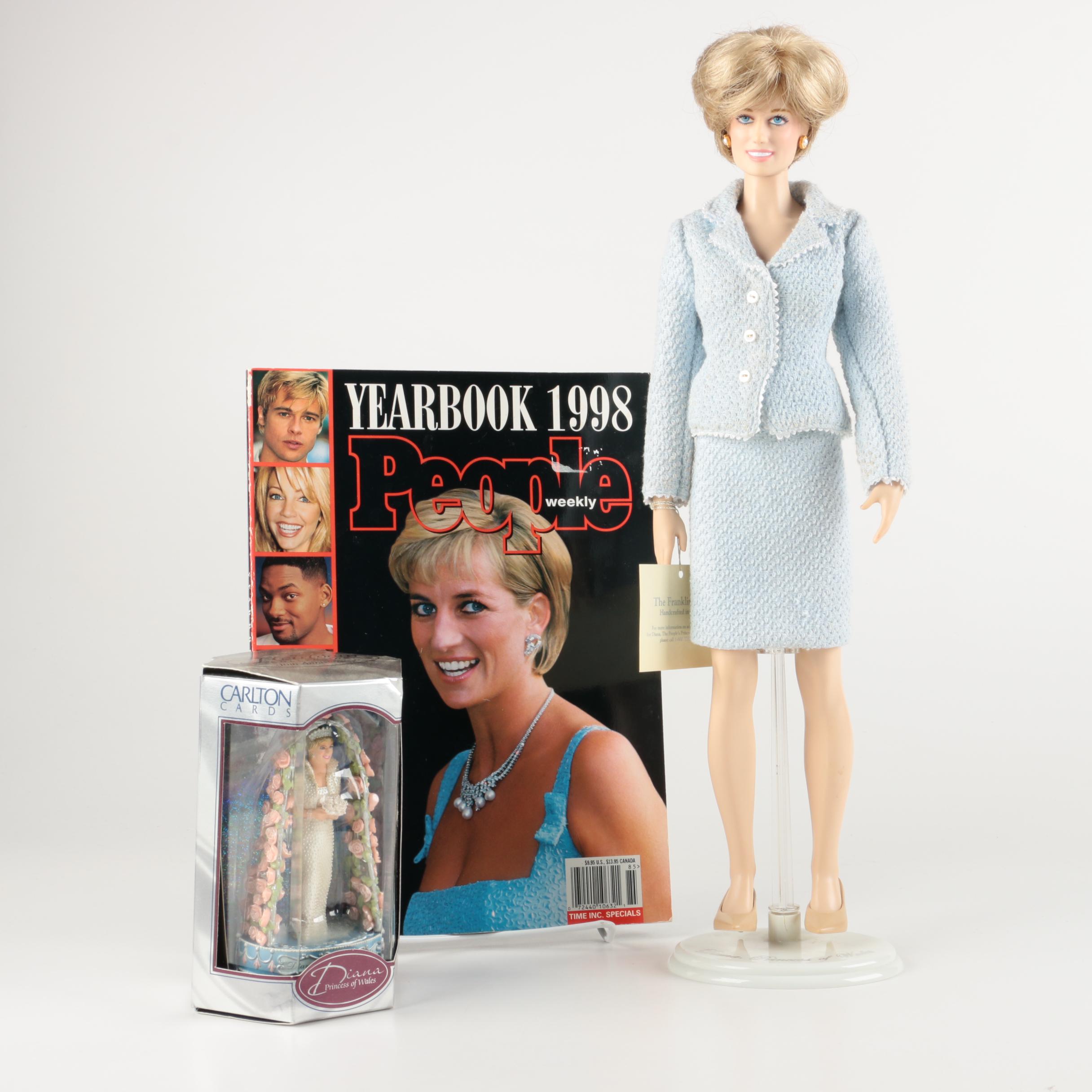Princess Diana Doll And Accessories