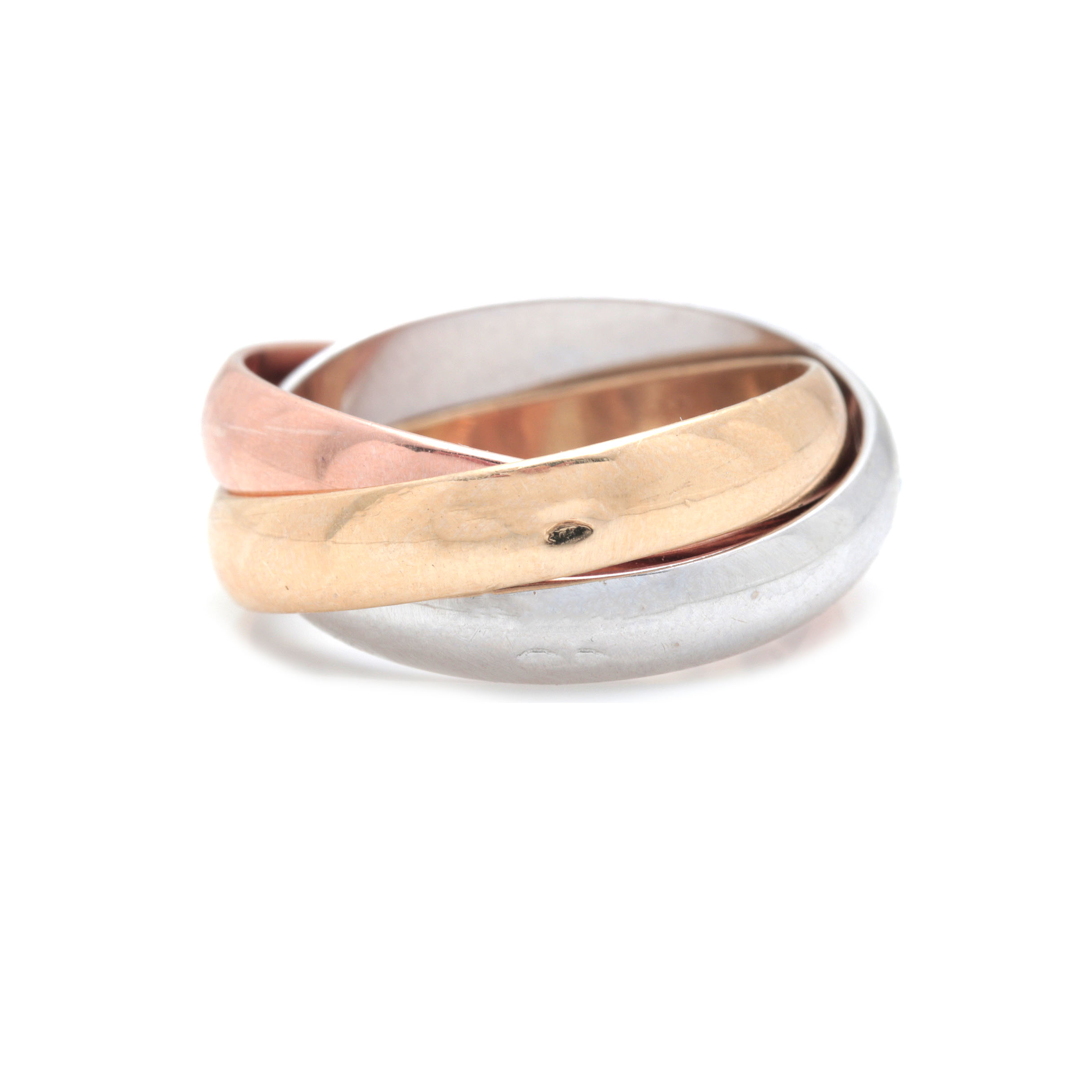 18K Tri-Color Gold "Les Must de Cartier" Trinity® Ring