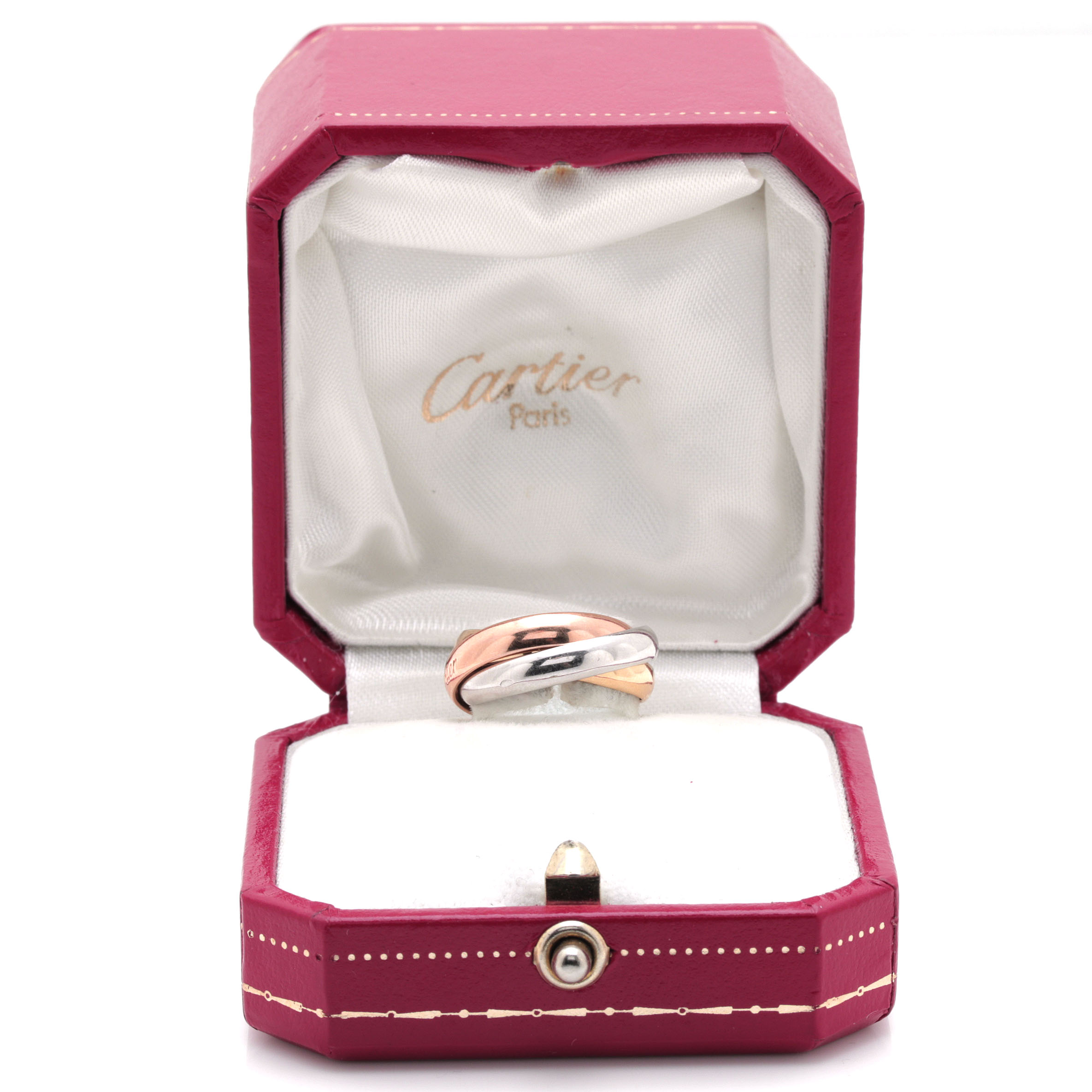 18K Tri-Color Gold "Les Must de Cartier" Trinity® Ring