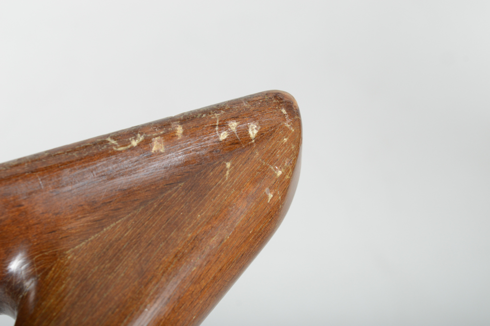 Poul Jensen Danish Modern Z Style Arm Chairs and Ottoman by Selig