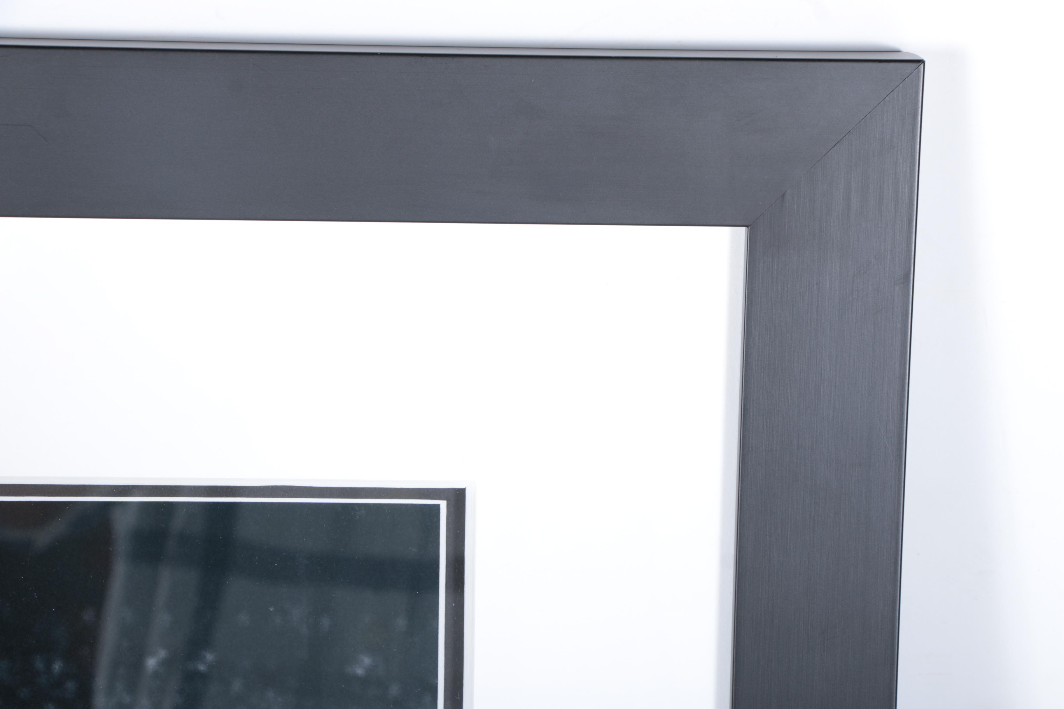 Autographed Fuji Crystal Photograph of the Cincinnati Reds "The Great Eight"