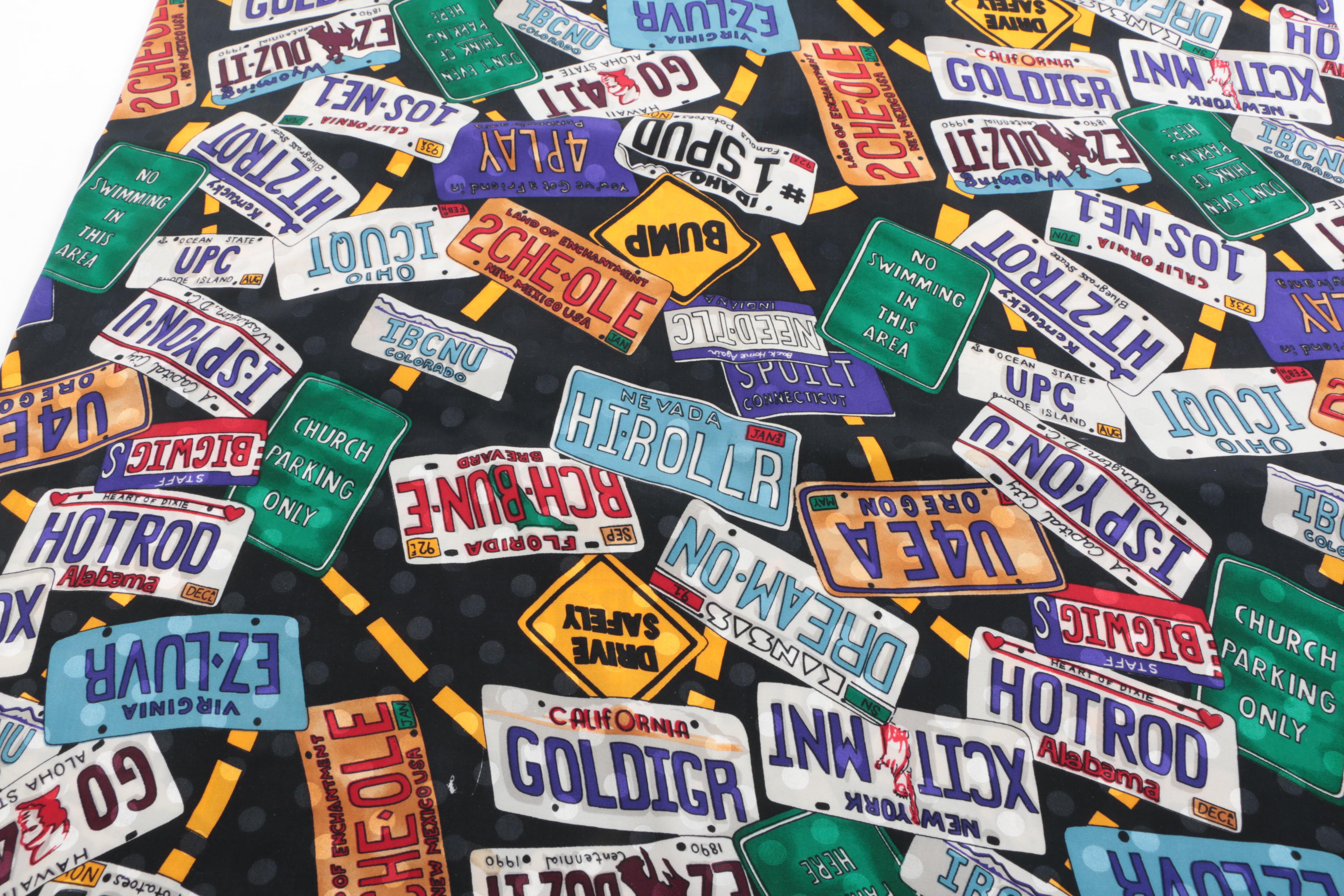 Three Scarves Featuring Jonathan Adler, Nicole Miller, and Anne Klein