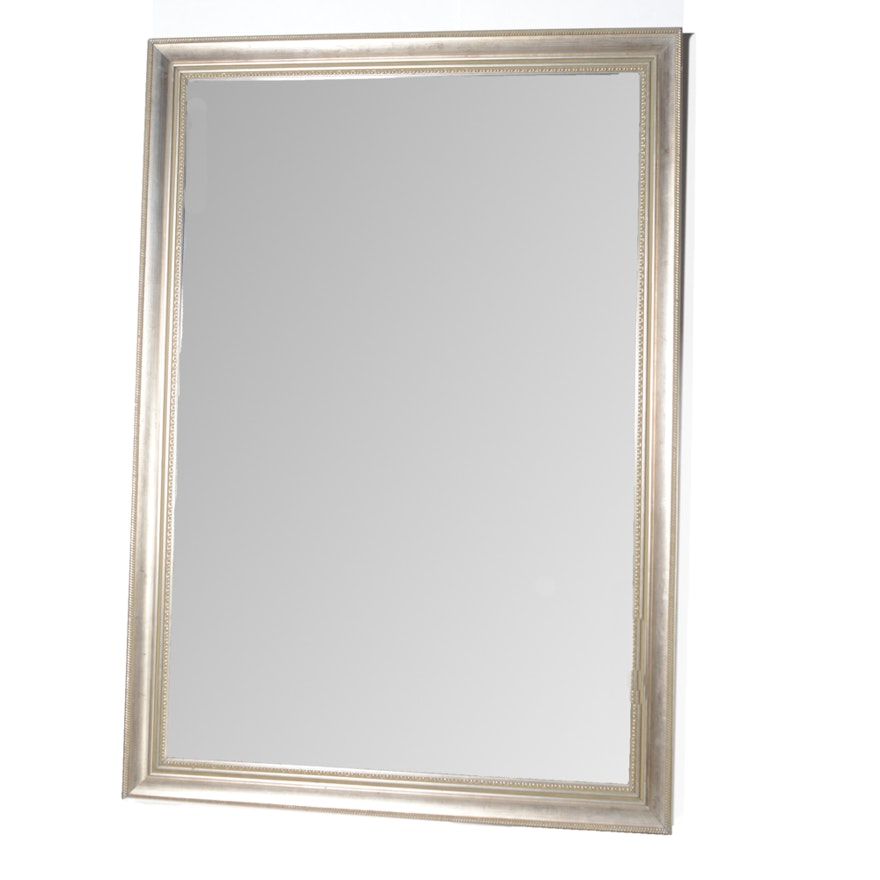 Large-Scale Mirror in Painted Wood Frame