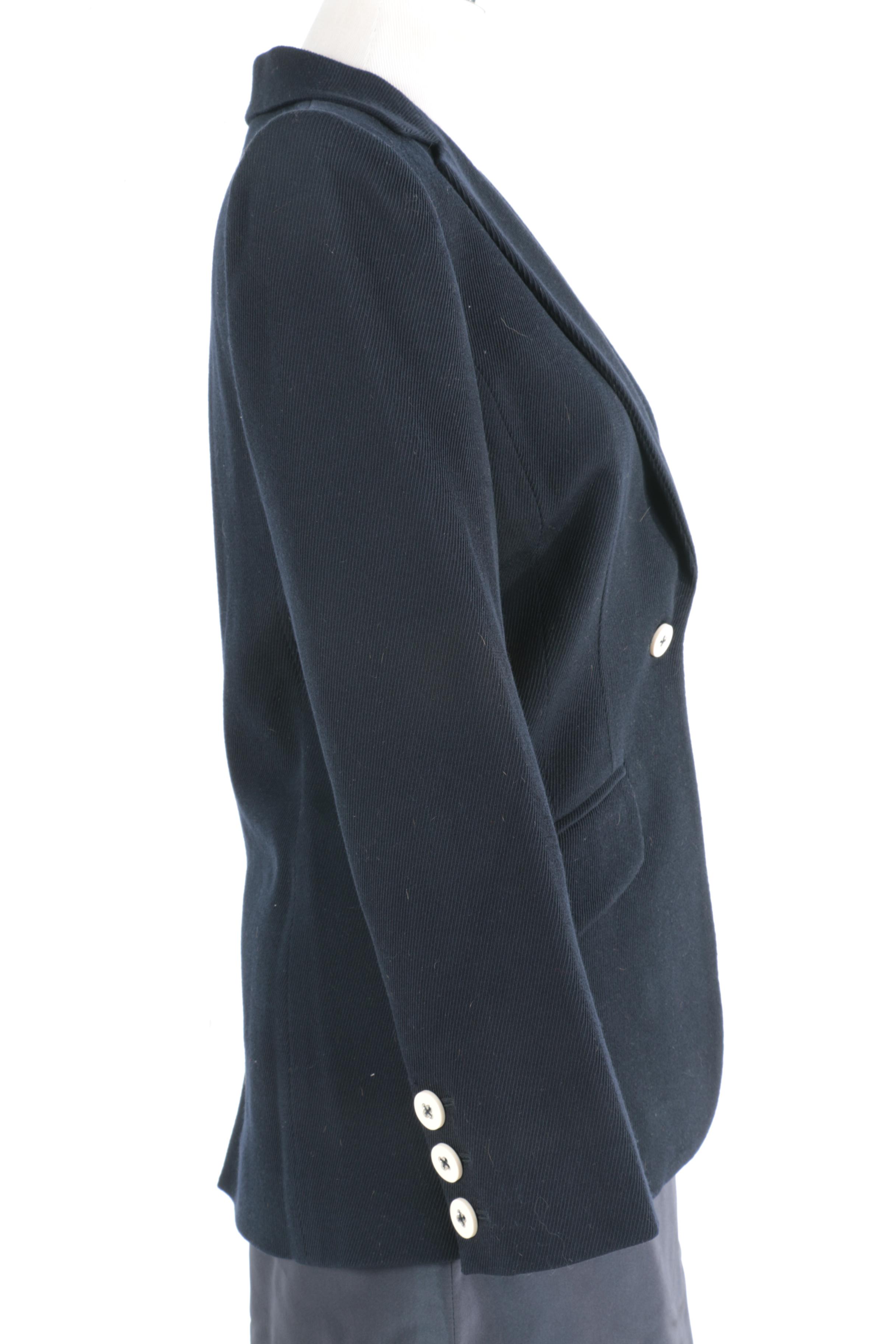 Oscar de la Renta Navy Suit Separates