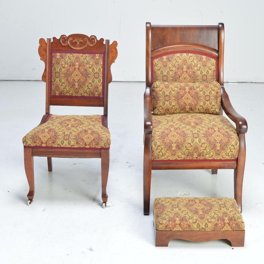 Eastlake Style Parlor Chairs