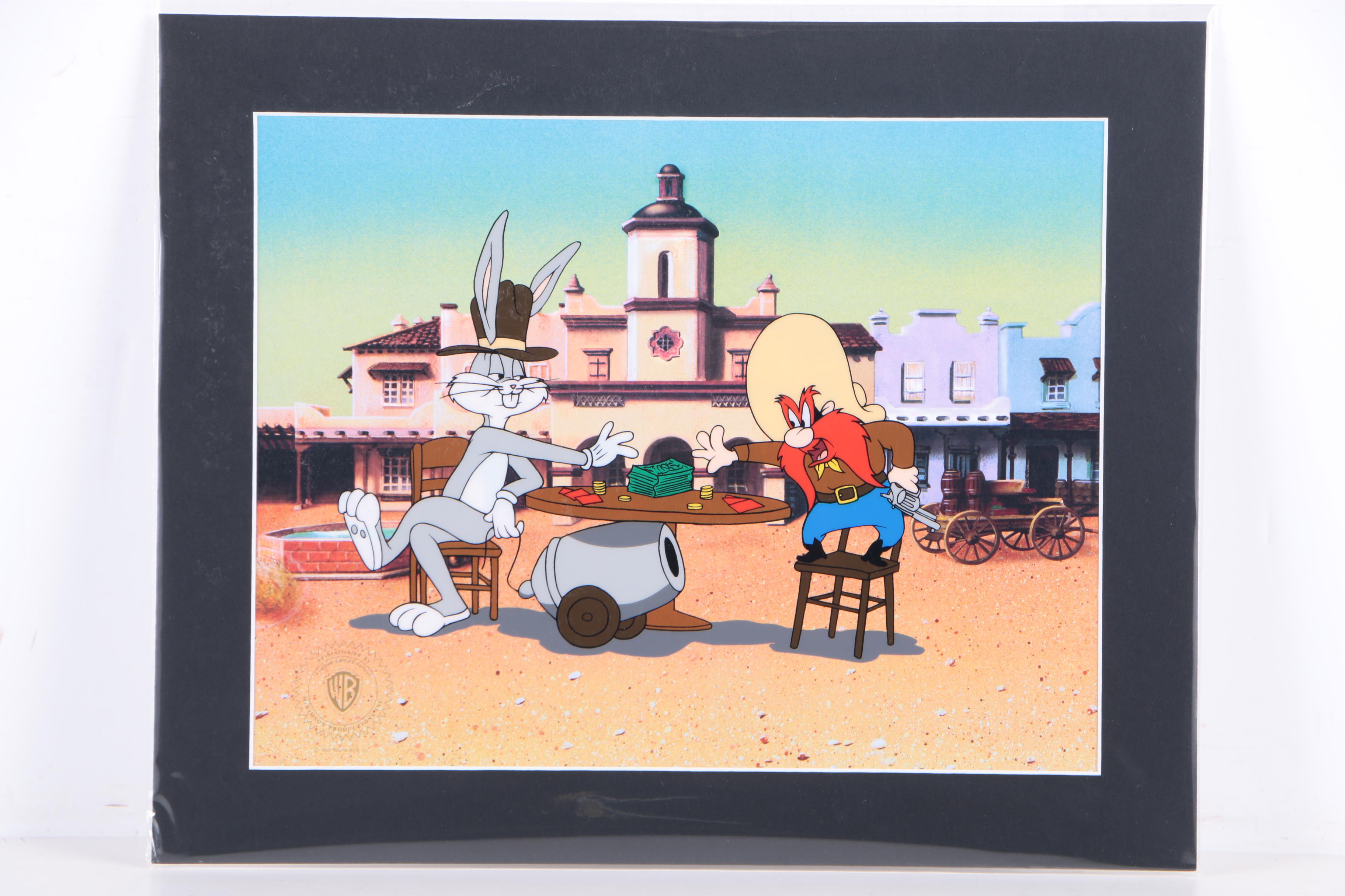 Limited Edition Sericel "Loaded Hands"