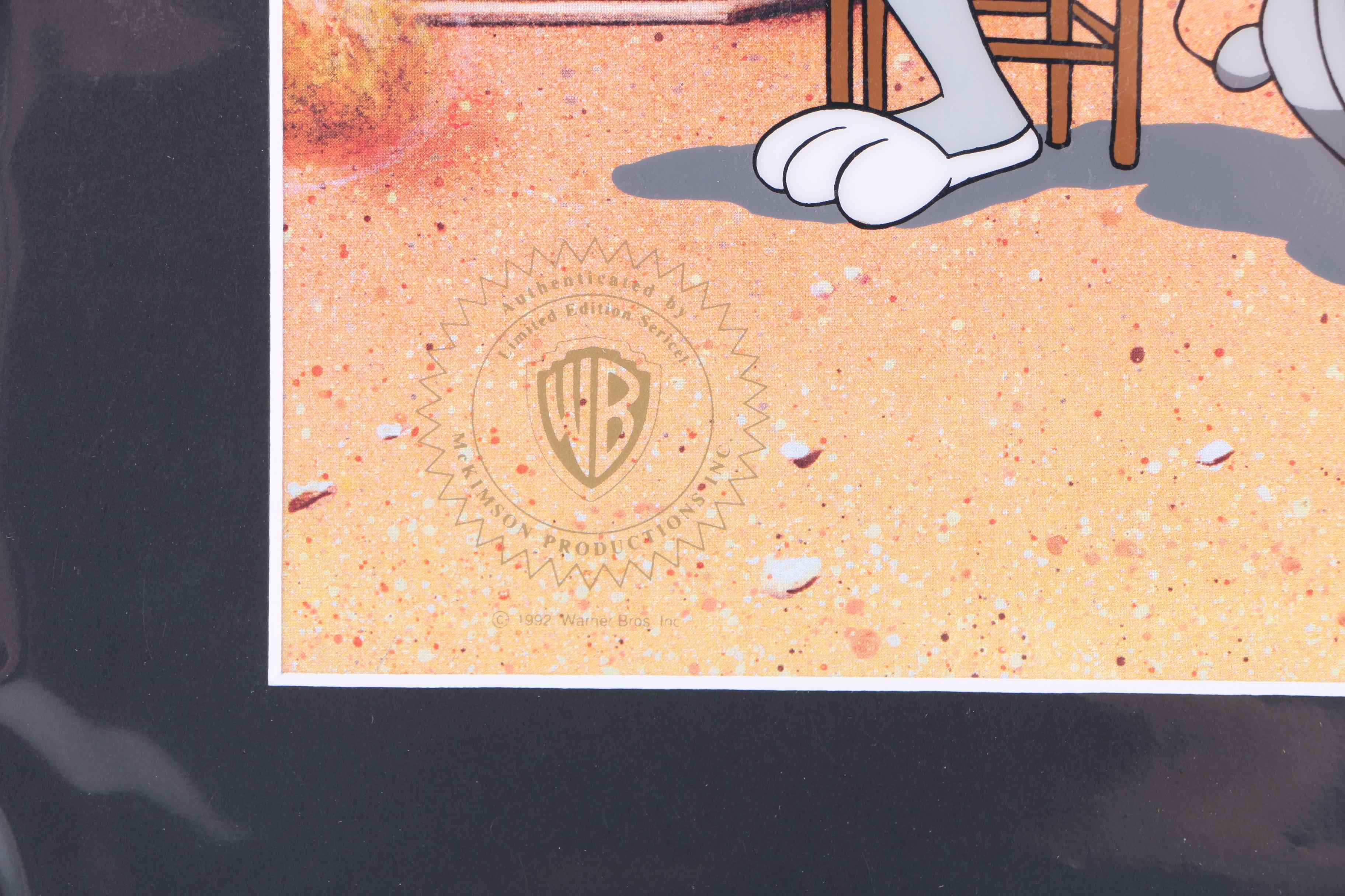 Limited Edition Sericel "Loaded Hands"