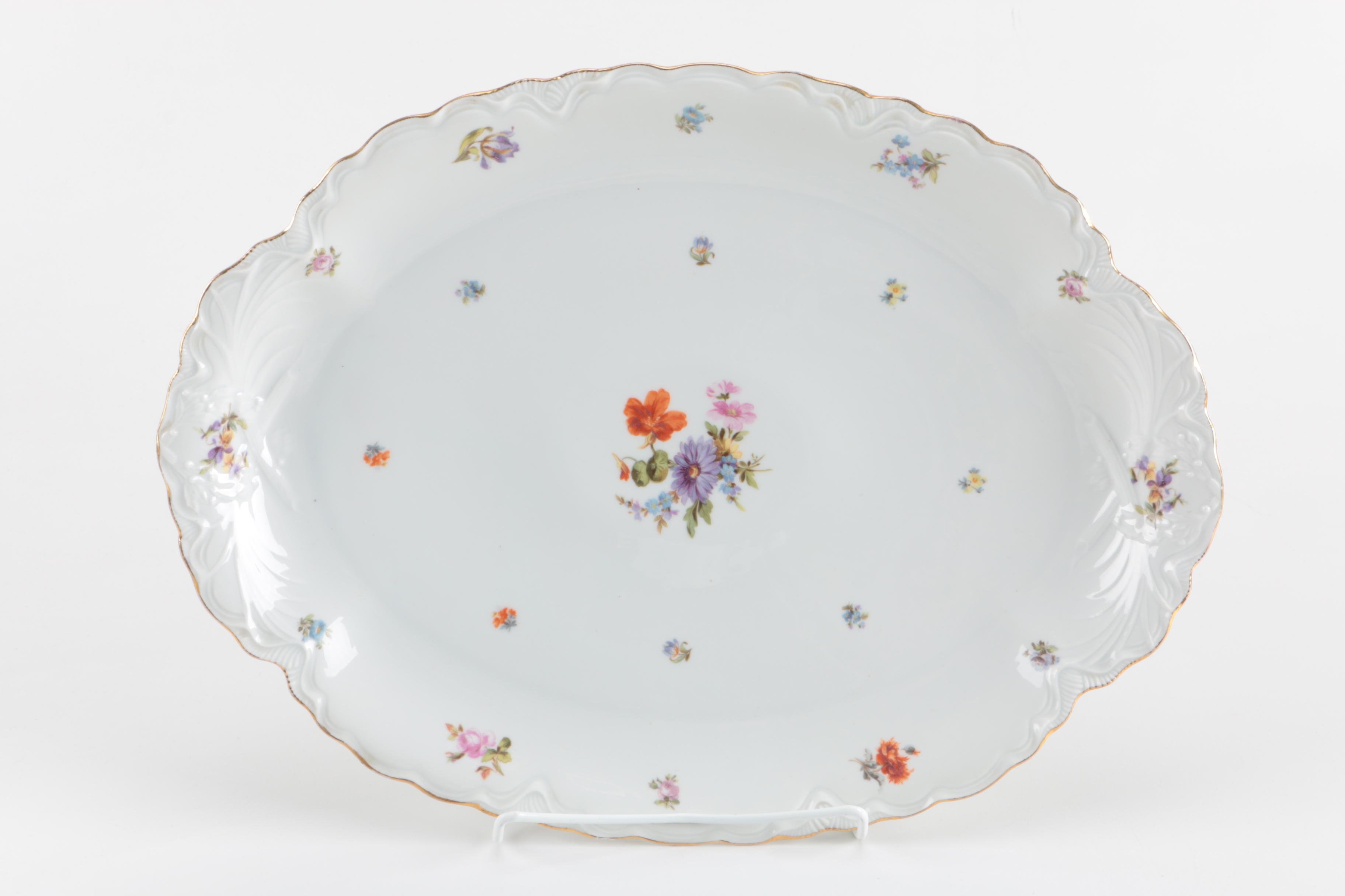 Hutschenreuther Floral Porcelain Serveware