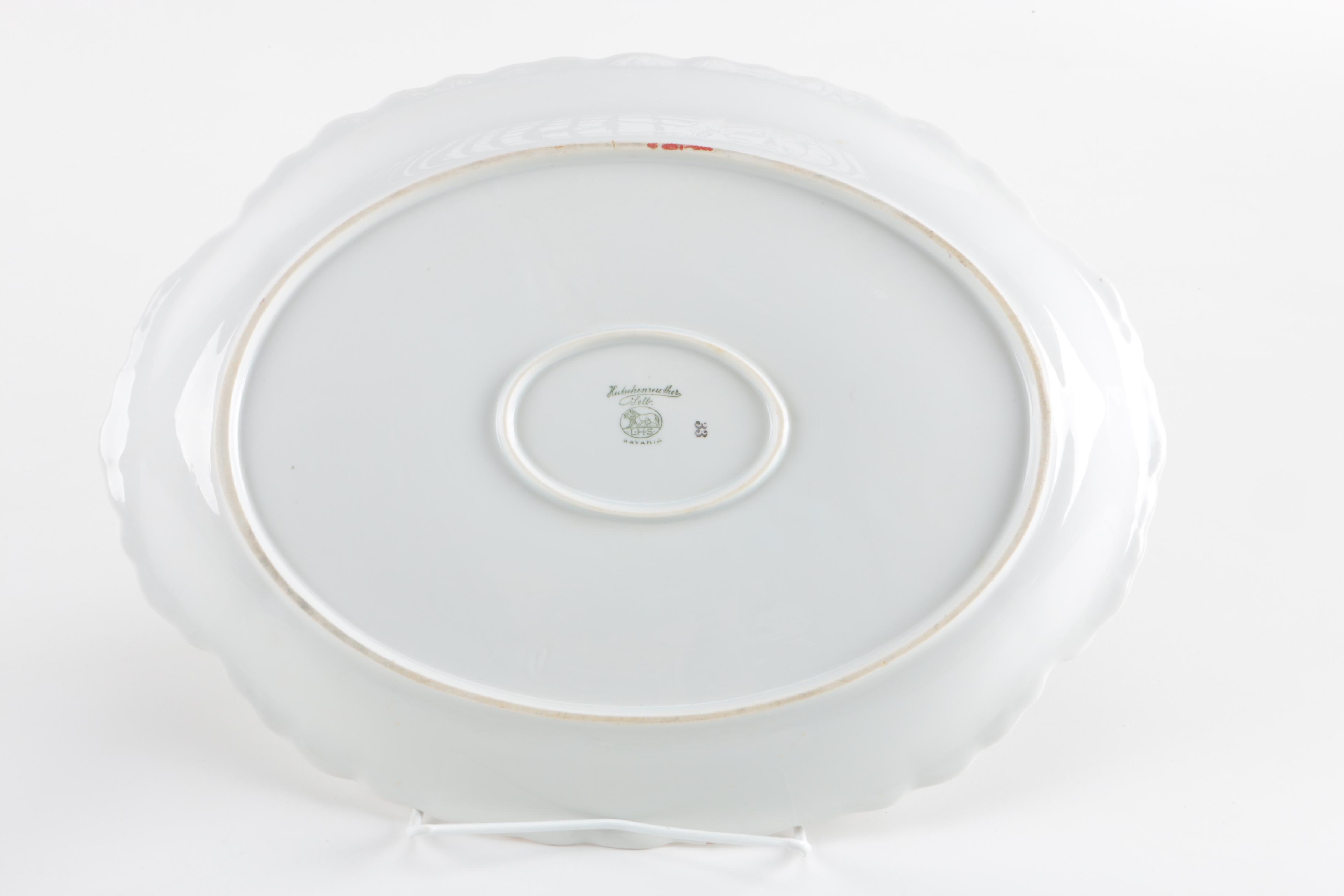 Hutschenreuther Floral Porcelain Serveware