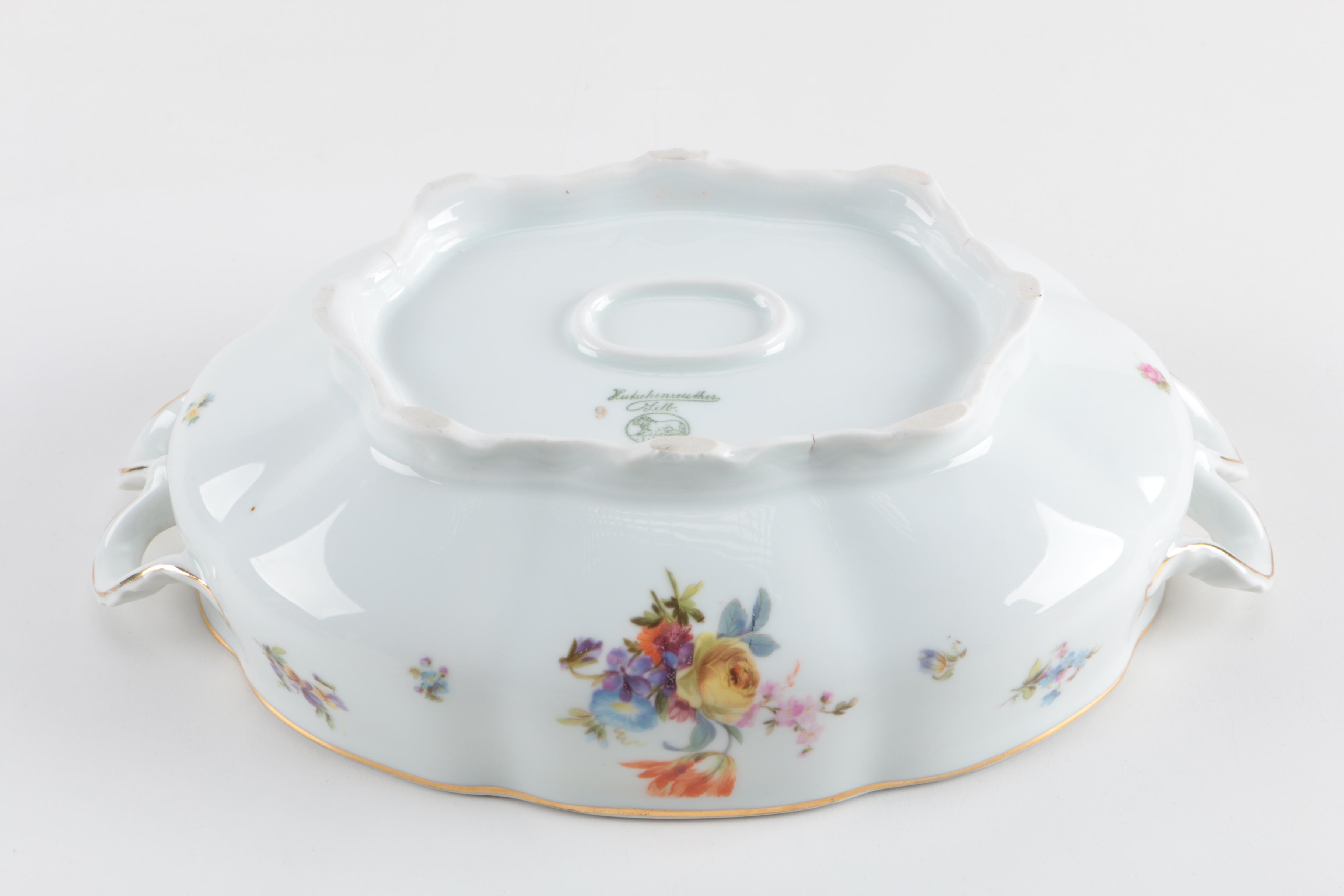 Hutschenreuther Floral Porcelain Serveware
