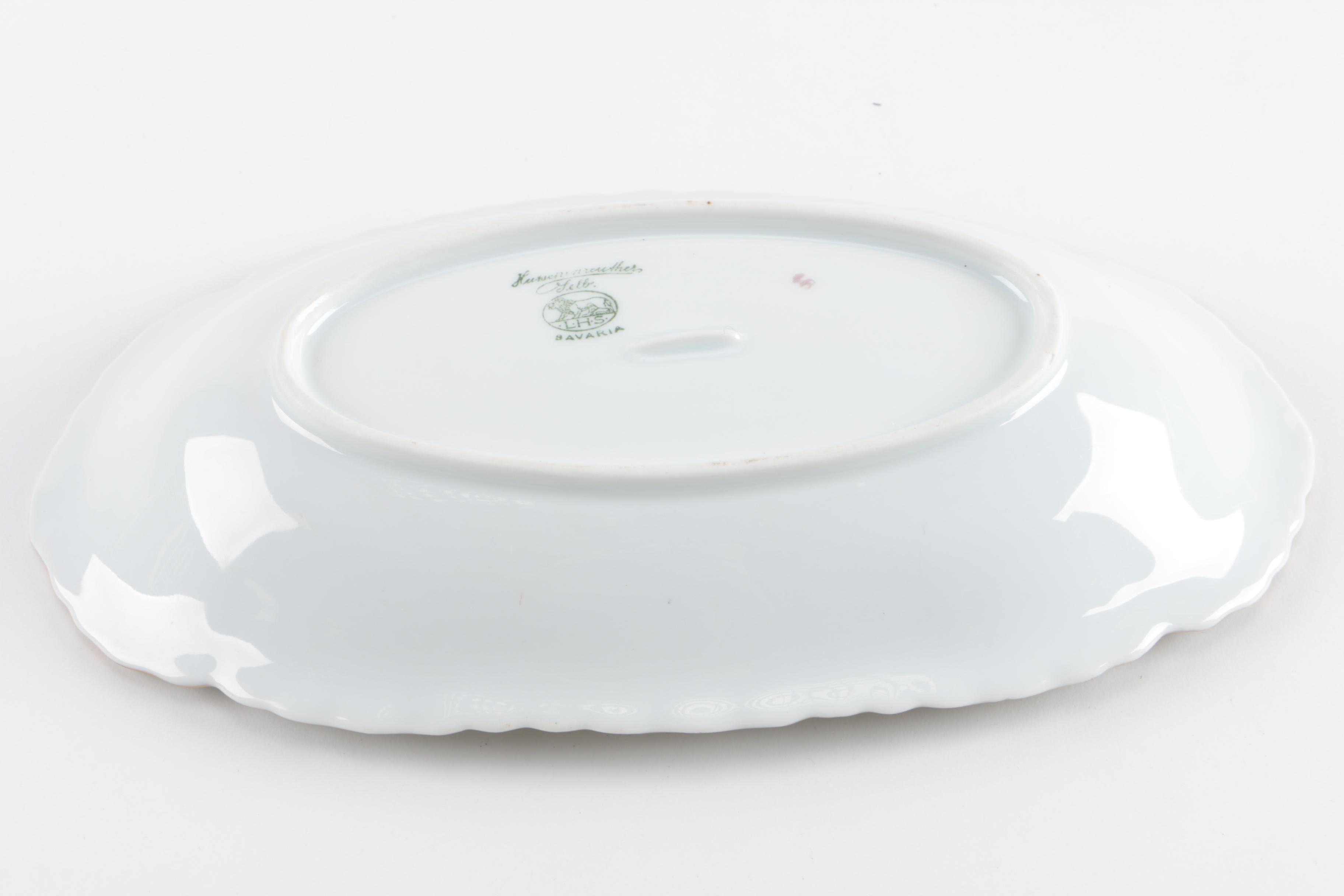 Hutschenreuther Floral Porcelain Serveware