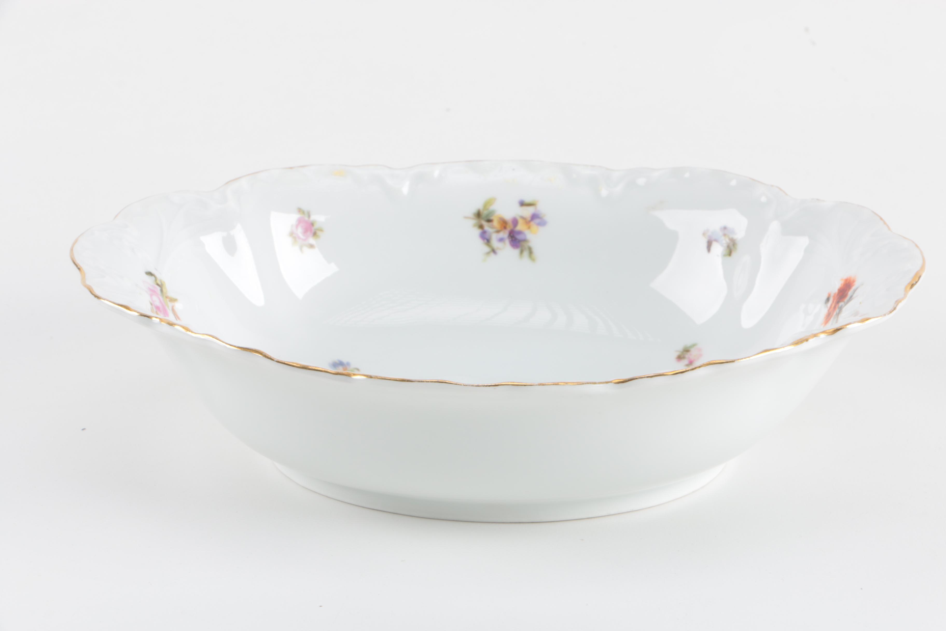 Hutschenreuther Floral Porcelain Serveware