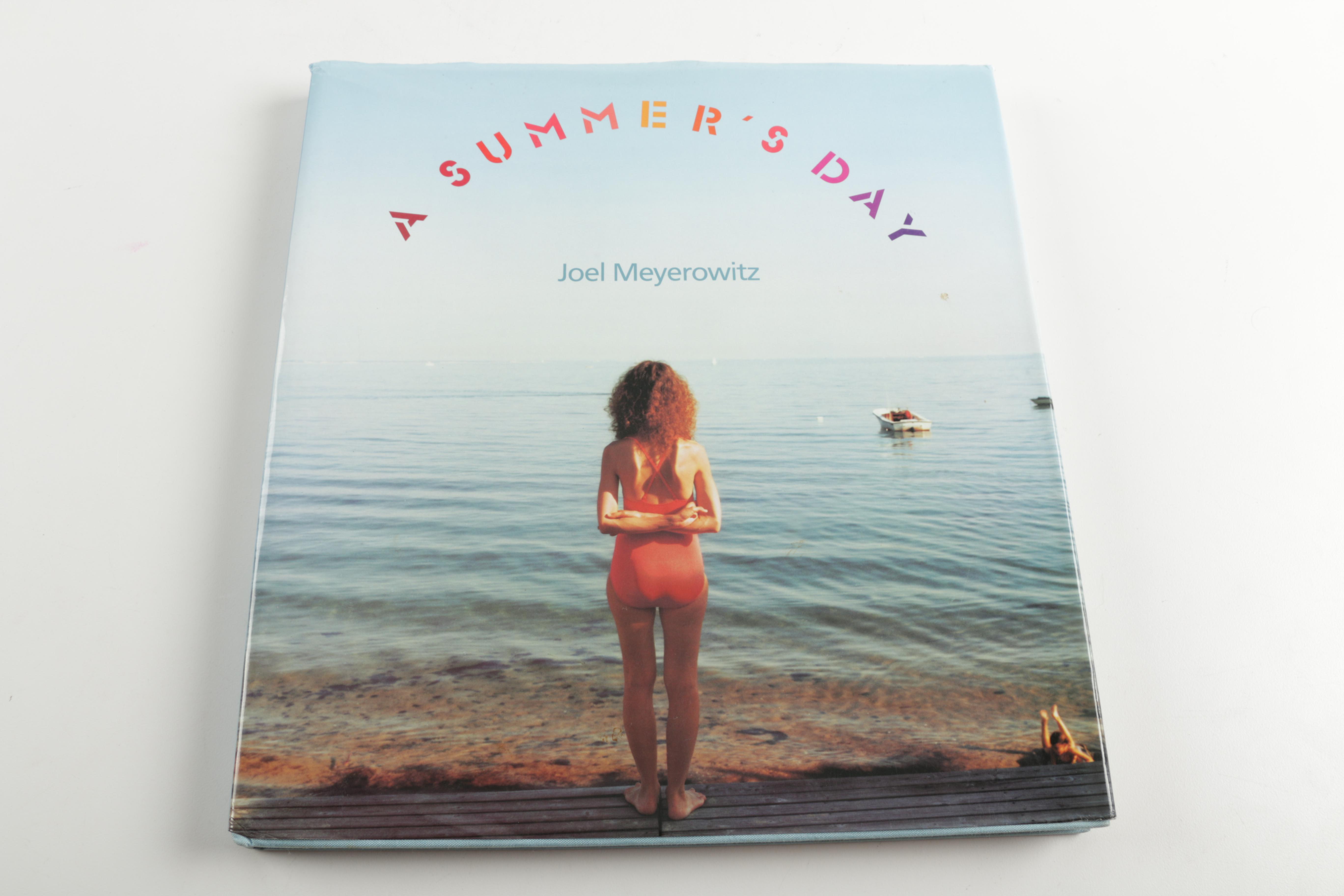 Three Photobooks by Joel Meyerowitz Including a 1st Edition of " Wild Flowers"