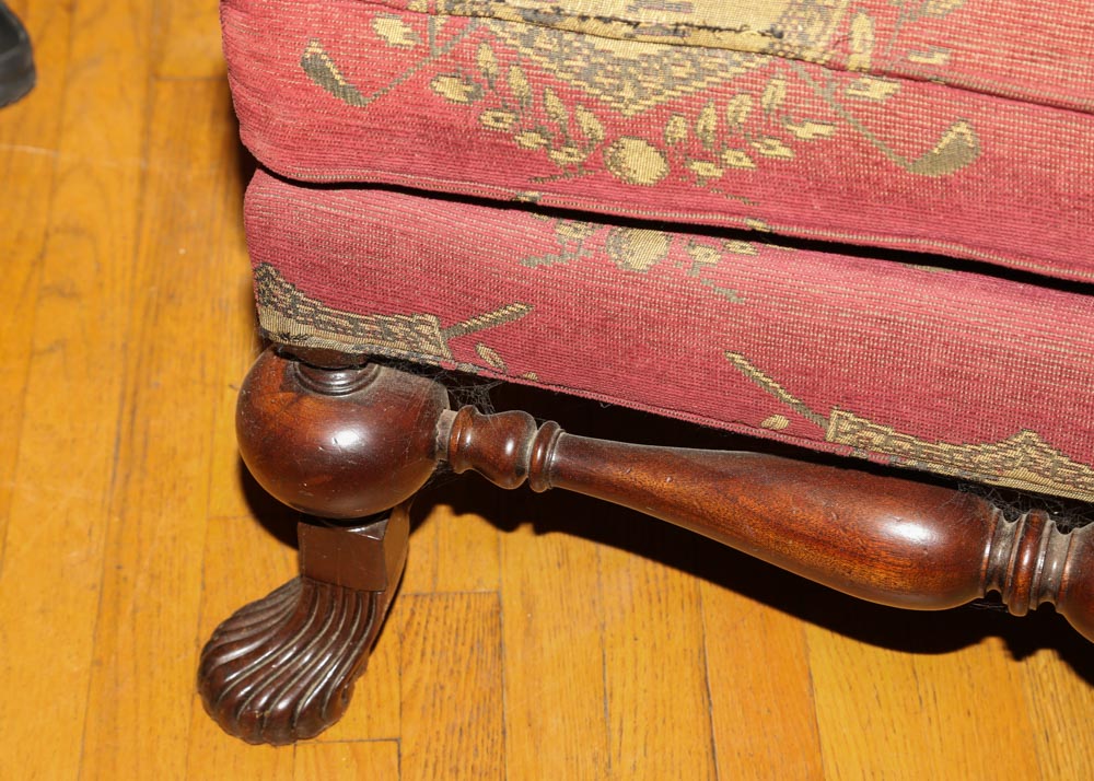 Arnold Palmer Collection Wing Chair and Ottoman by Lexington Furniture