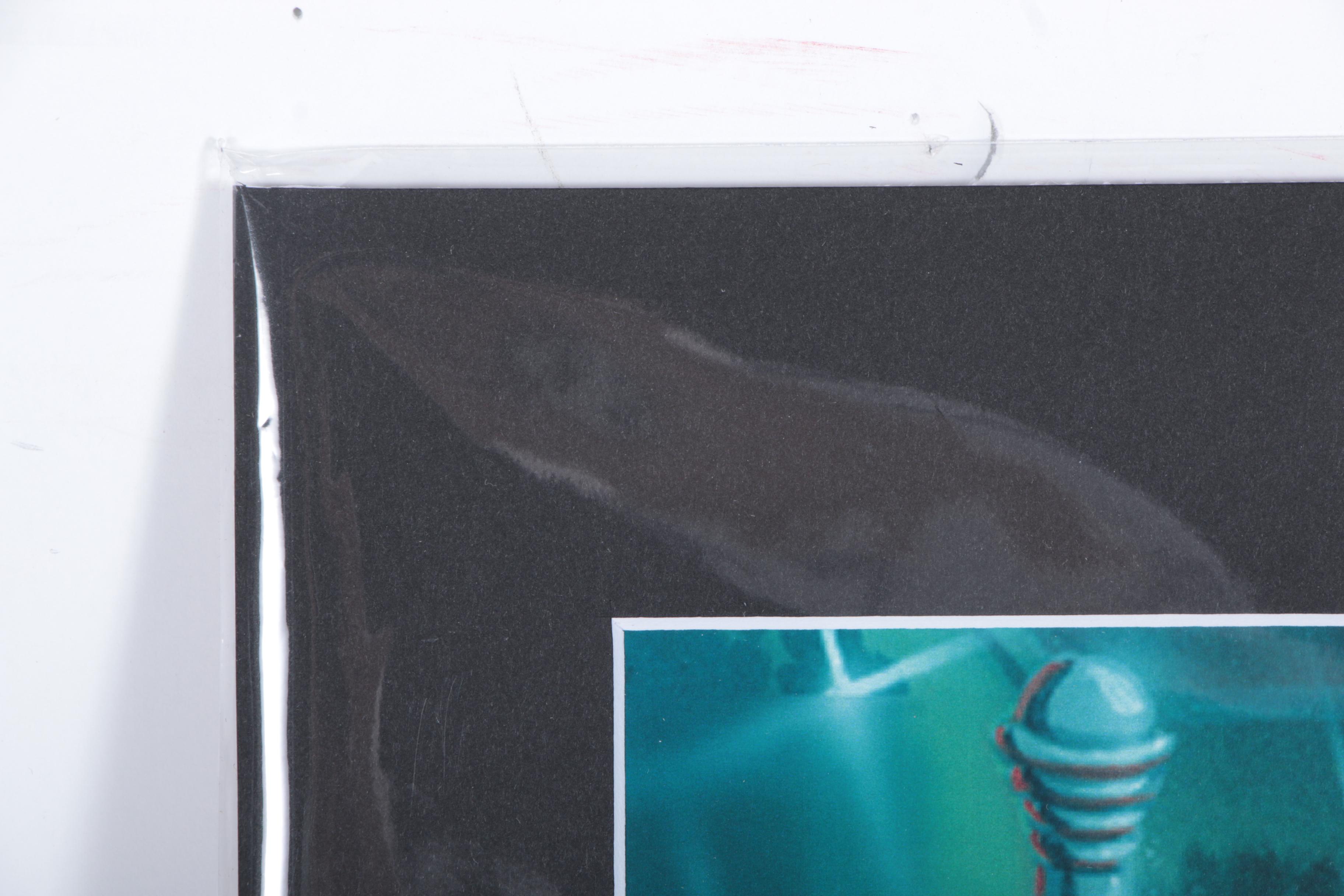 Aaron Pryor Autographed Limited Edition Giclee "Knockout Taz"