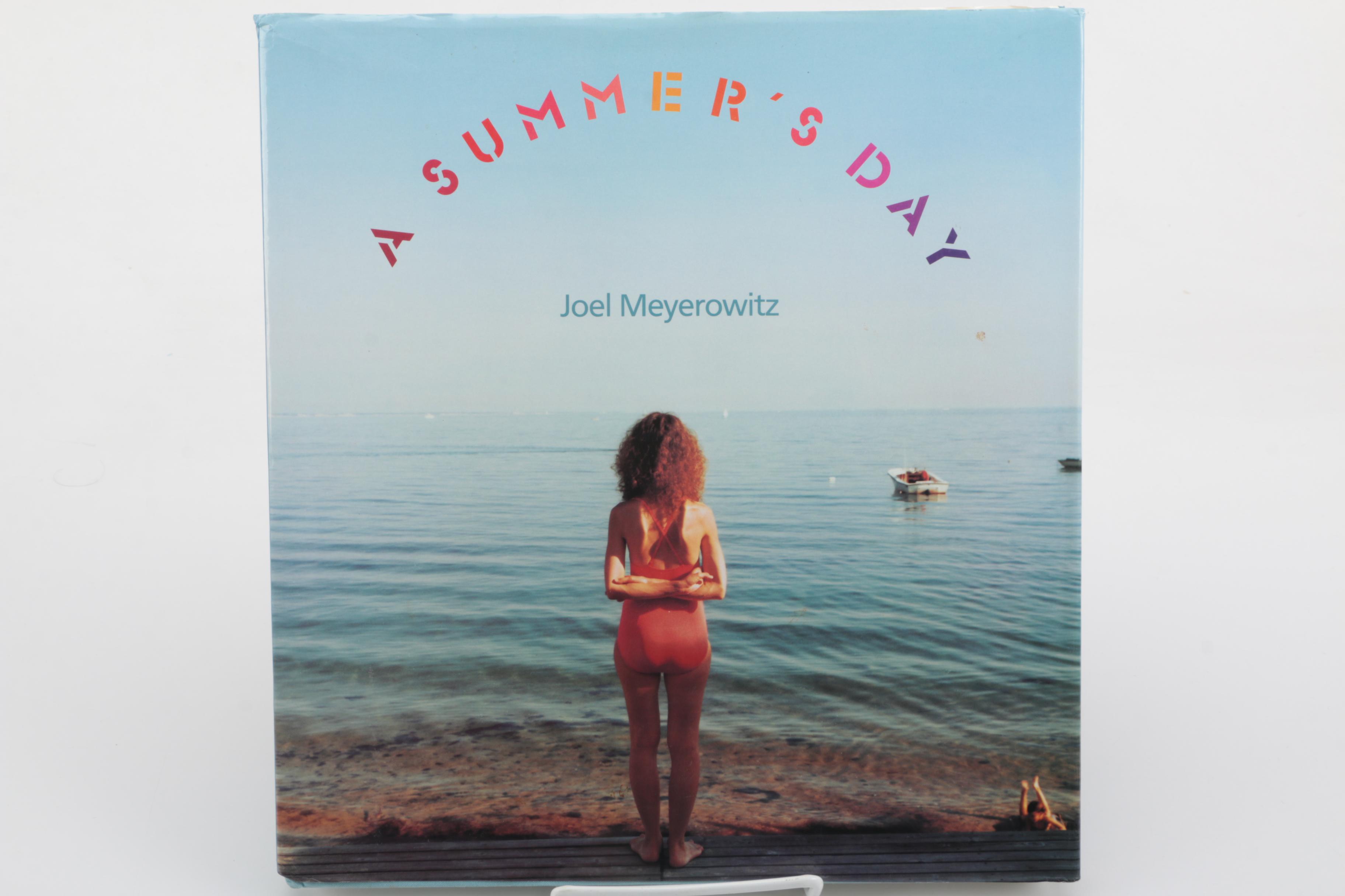 Three Photobooks by Joel Meyerowitz Including a 1st Edition of " Wild Flowers"
