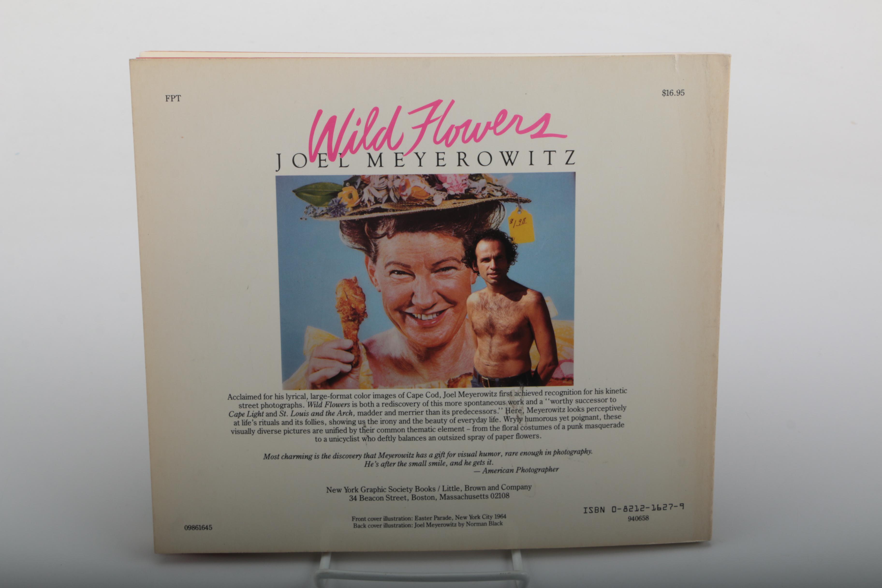 Three Photobooks by Joel Meyerowitz Including a 1st Edition of " Wild Flowers"