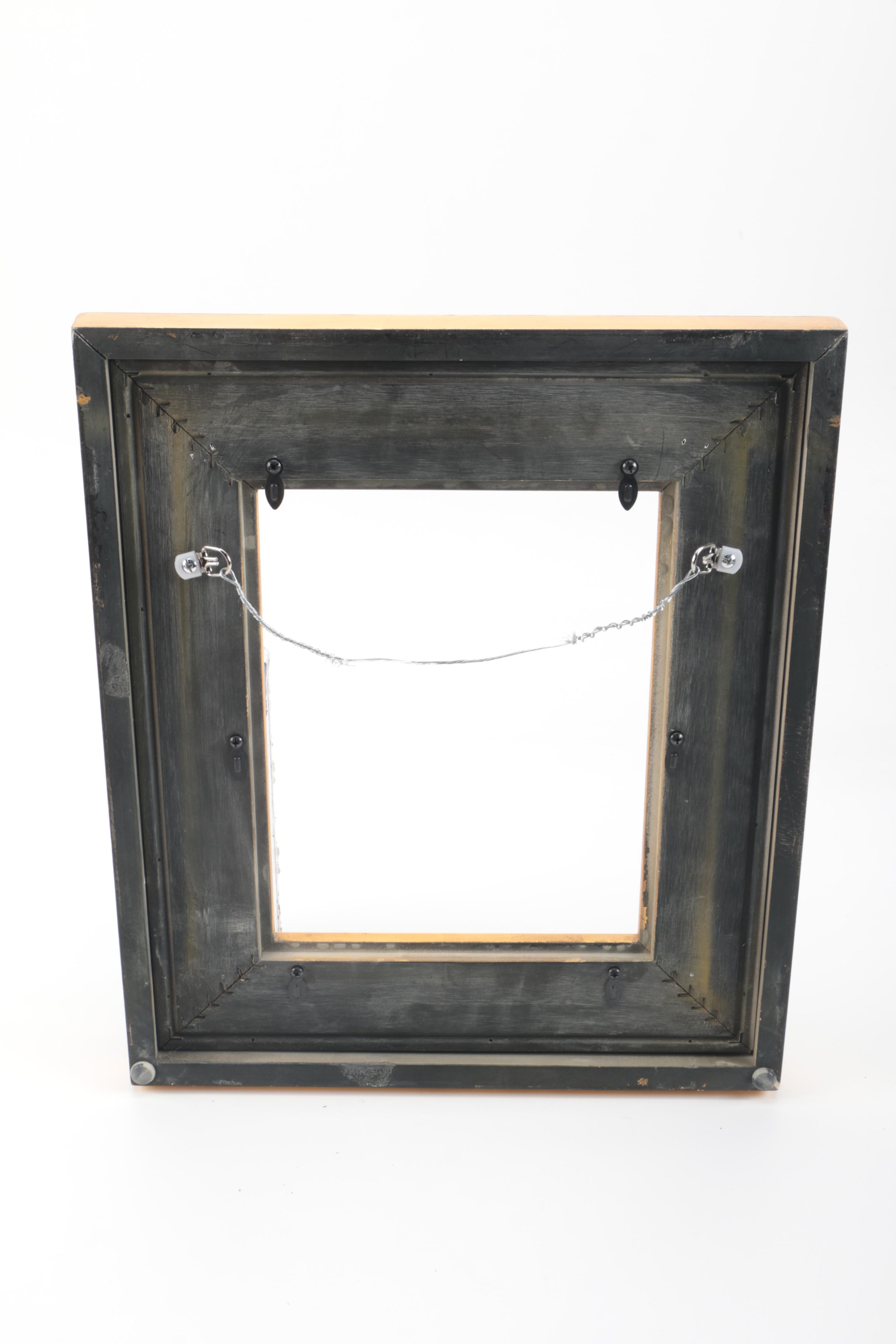 Gold Toned Wooden Picture Frames