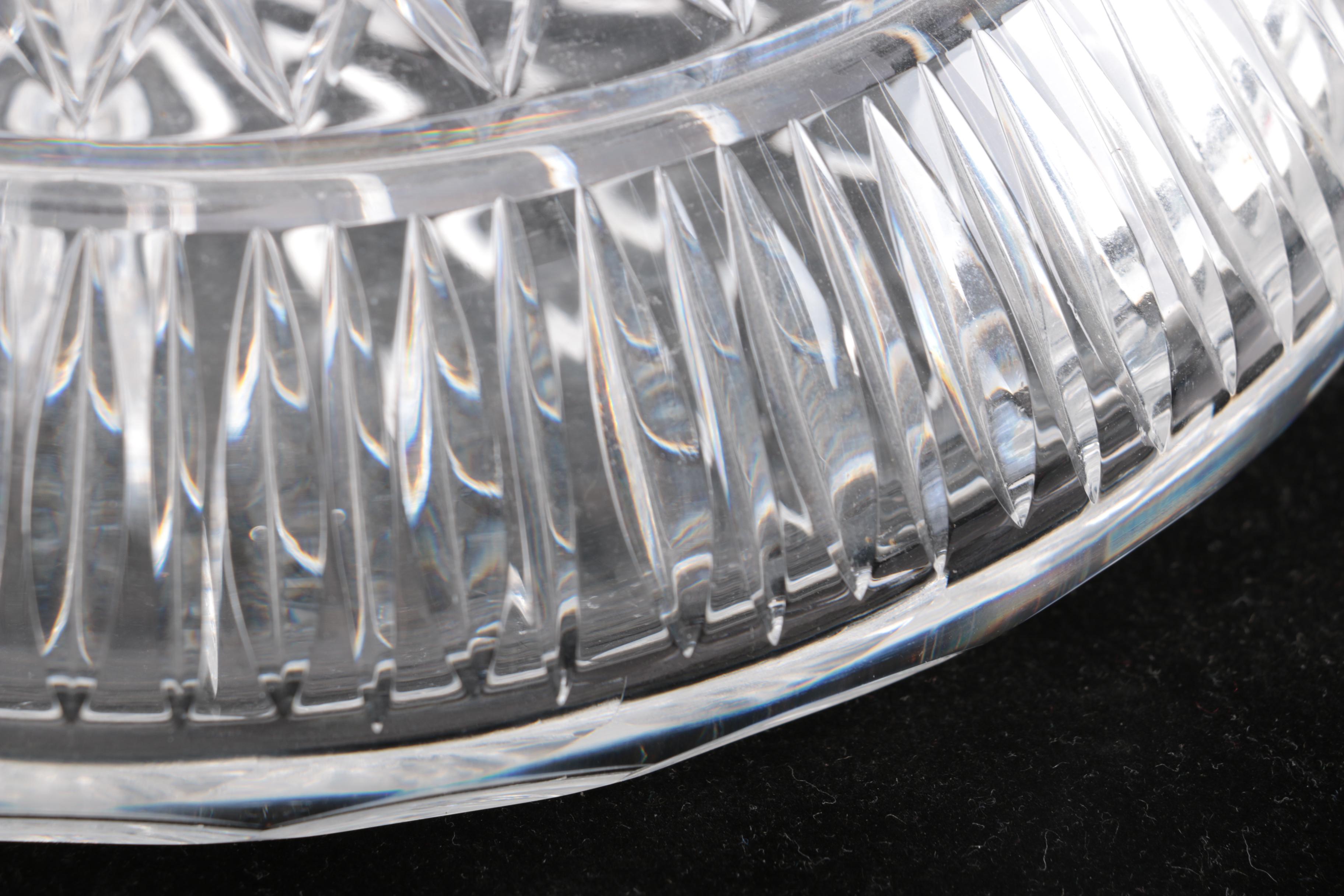 Cut Crystal Ships Decanter