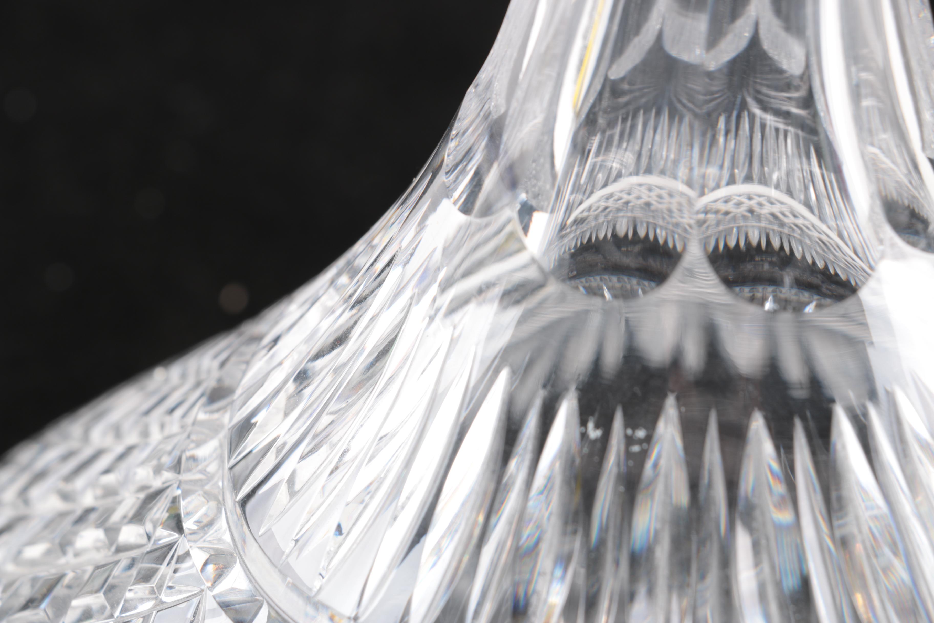 Cut Crystal Ships Decanter