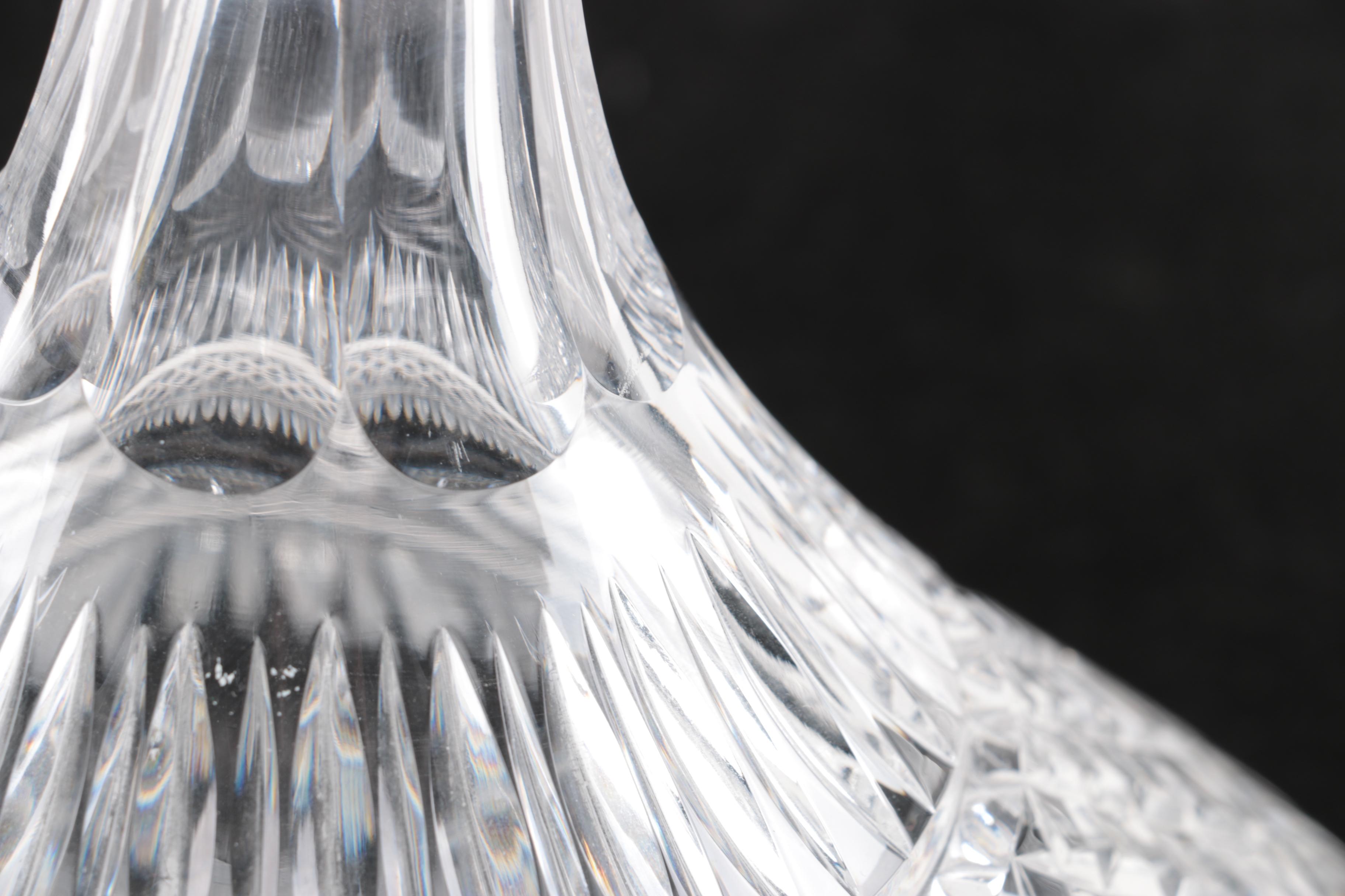 Cut Crystal Ships Decanter