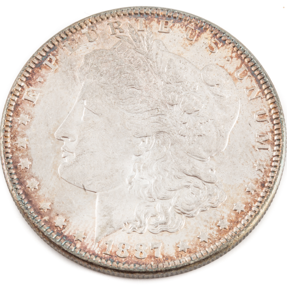 1887 Morgan Silver Dollar