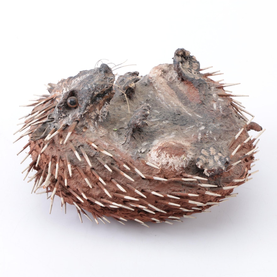 A. and M. Flory Porcupine Sculpture "86"