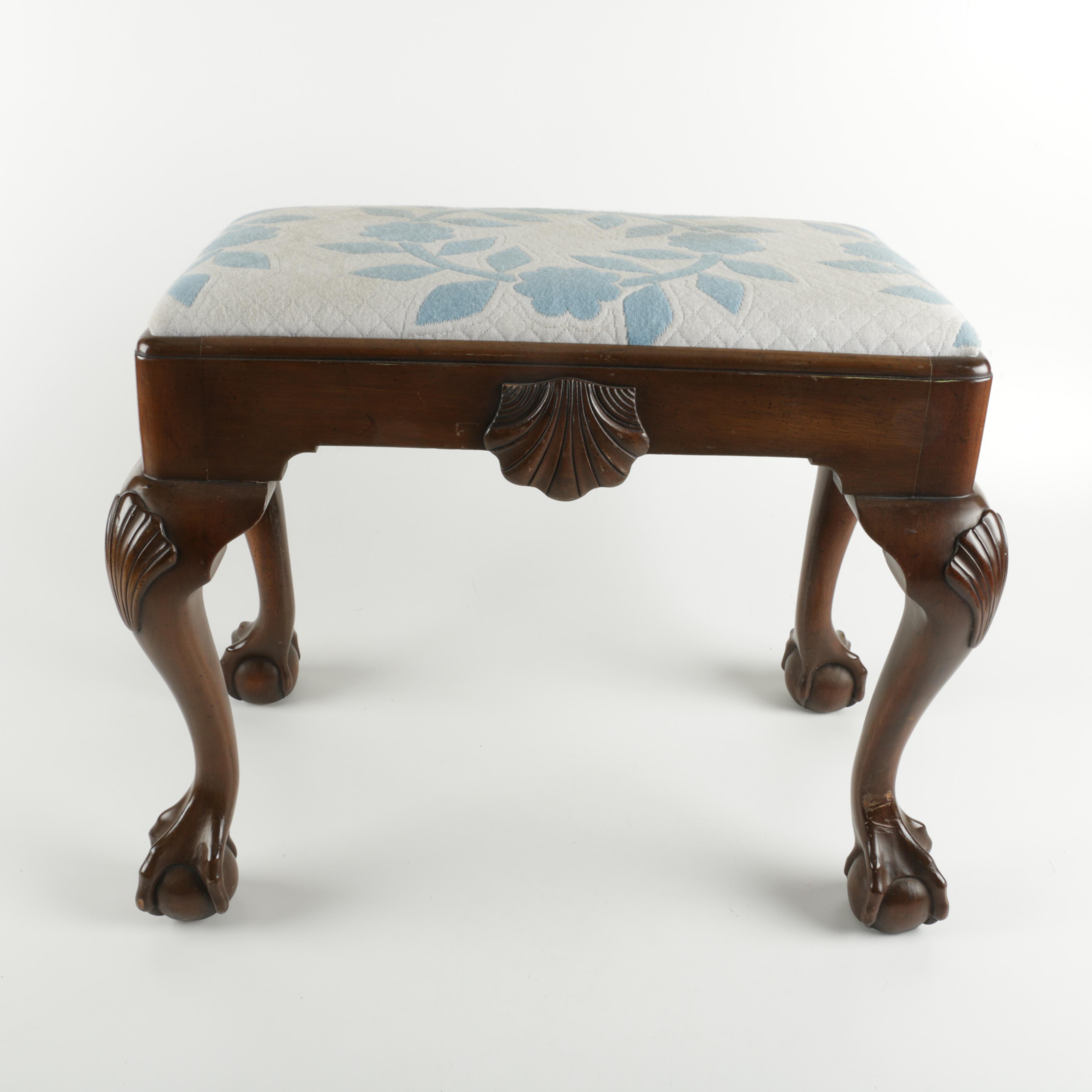 Chippendale Style Footstool by Kittinger