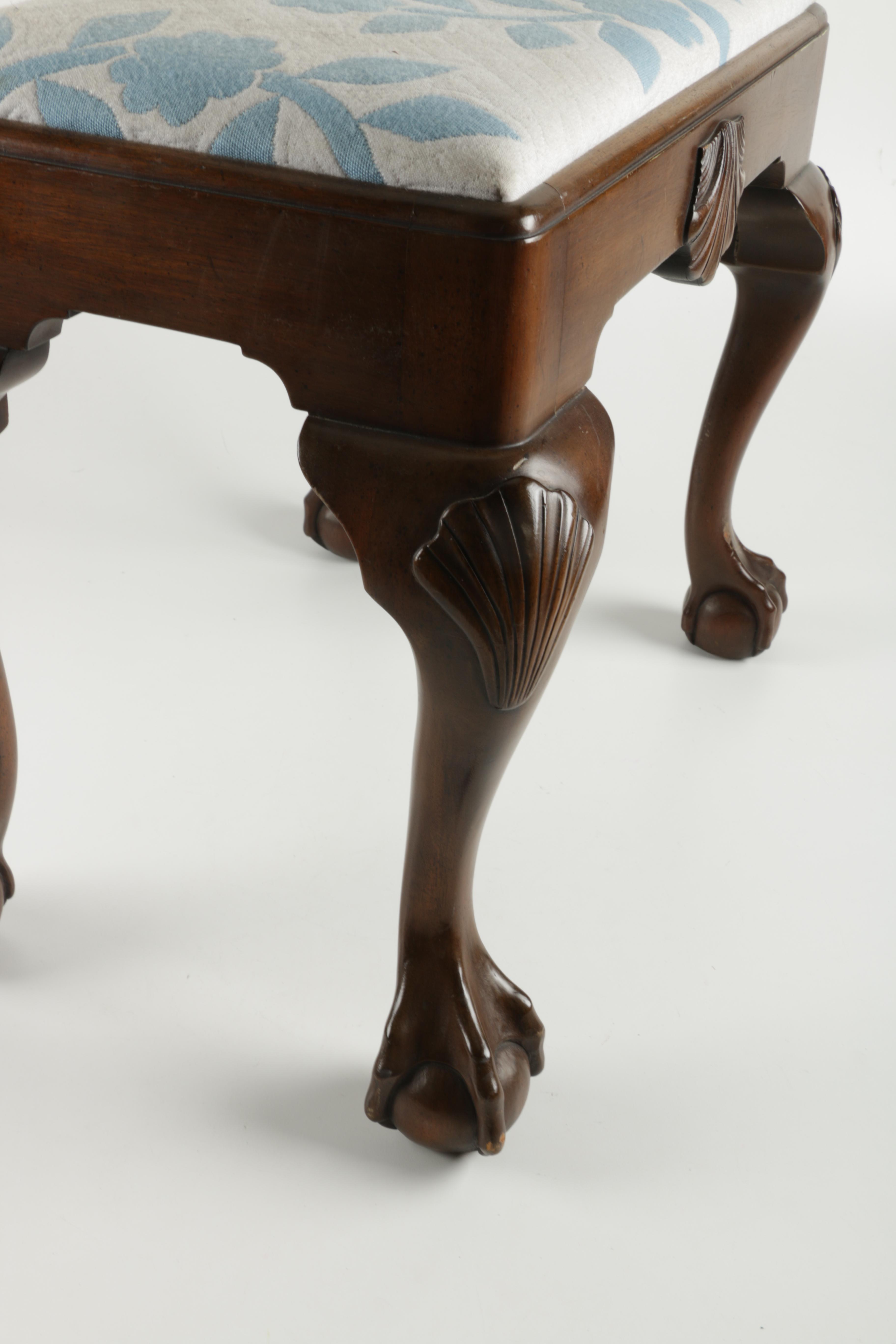 Chippendale Style Footstool by Kittinger
