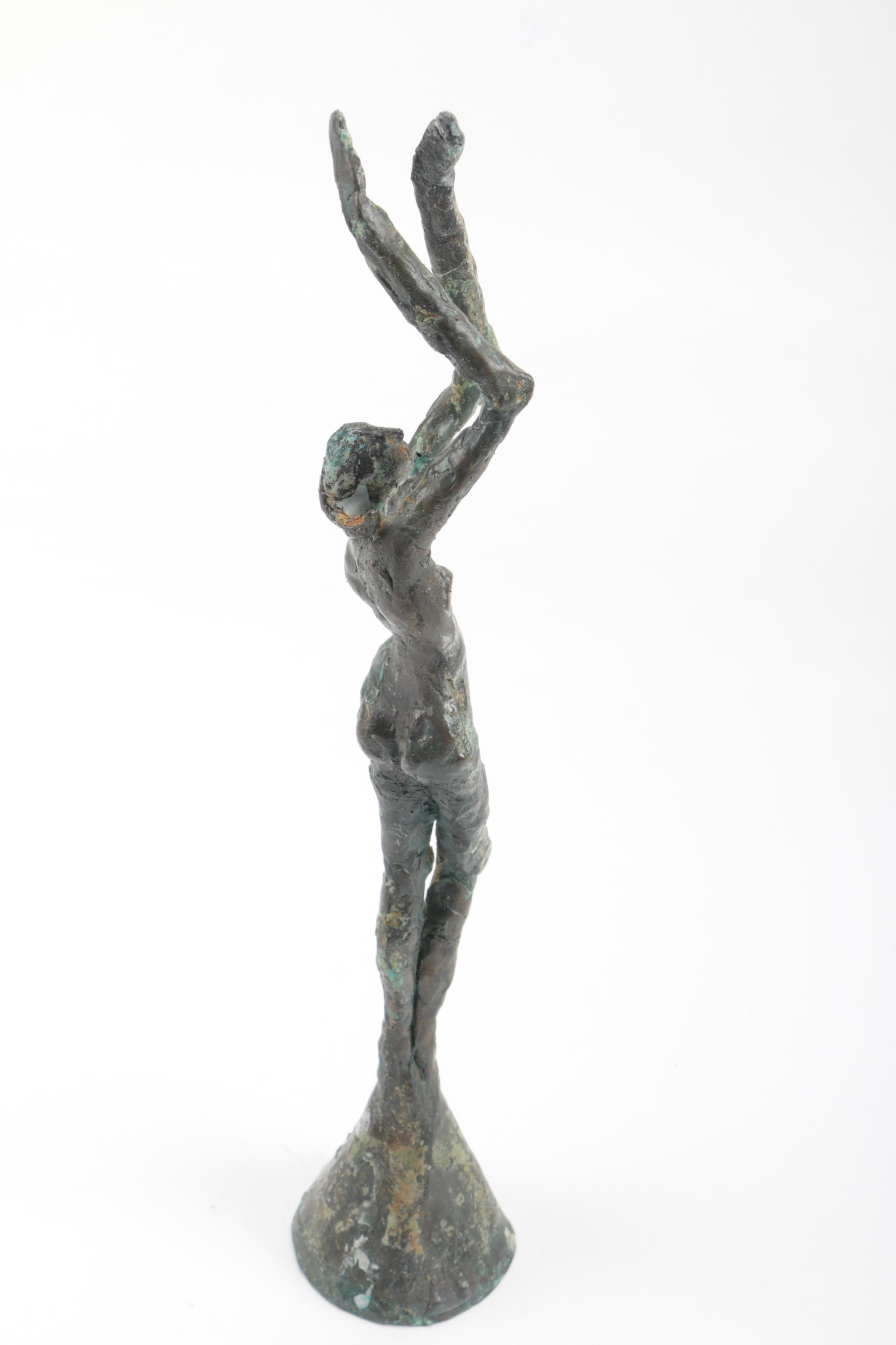 Stylized Figural Metal Sculptures