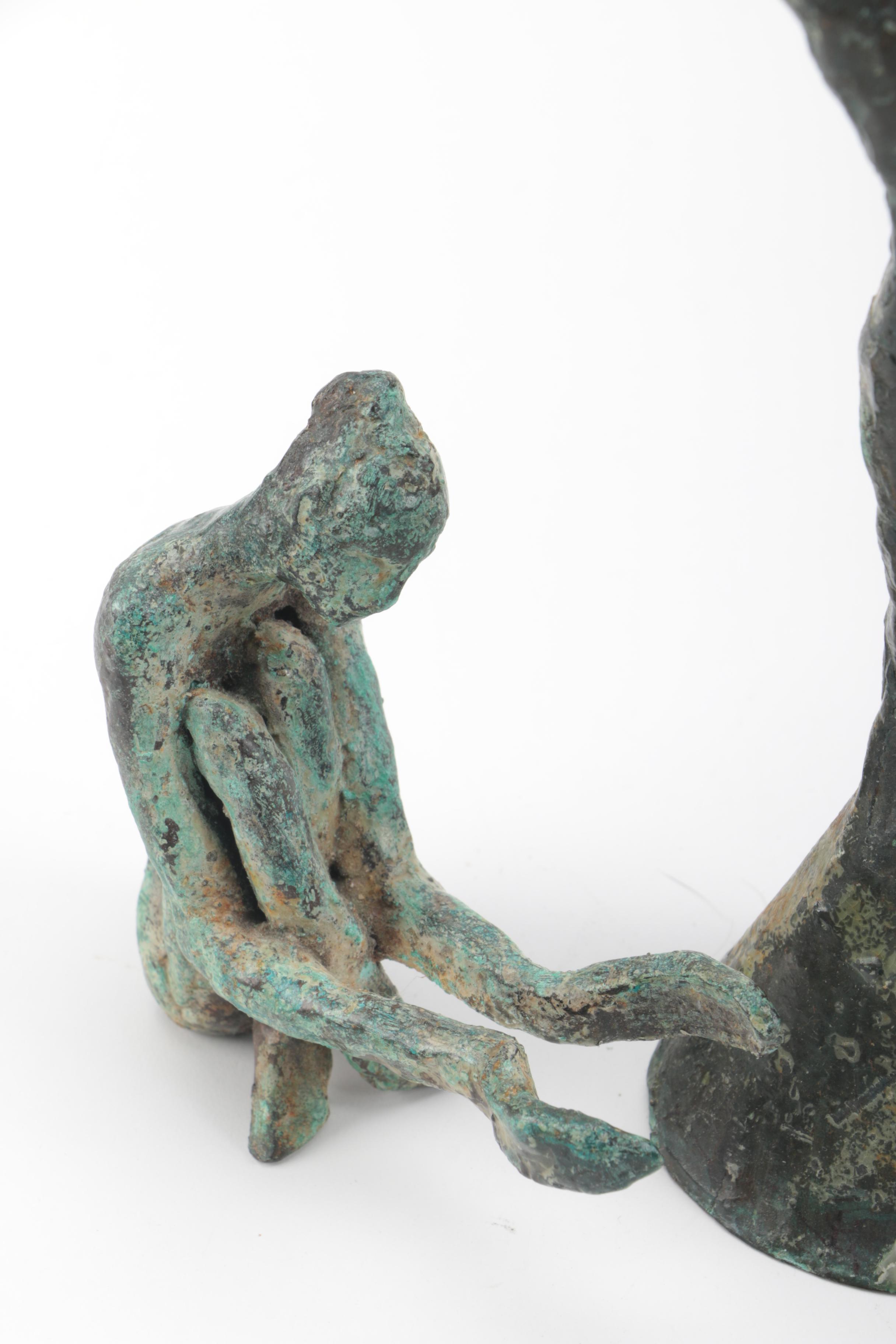 Stylized Figural Metal Sculptures