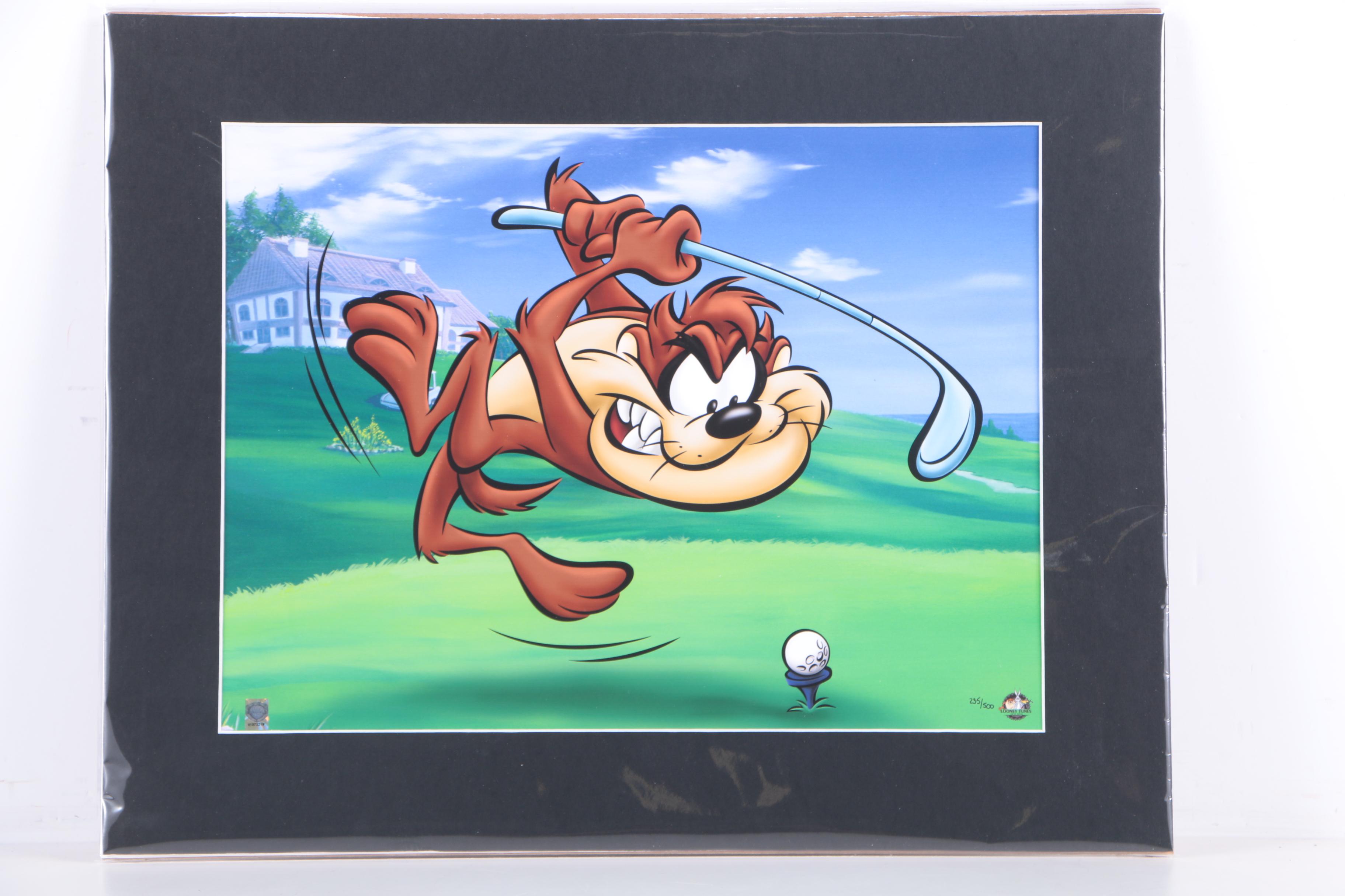 Limited Edition Giclee and Serigraph Prints on Paper of Classic Animations