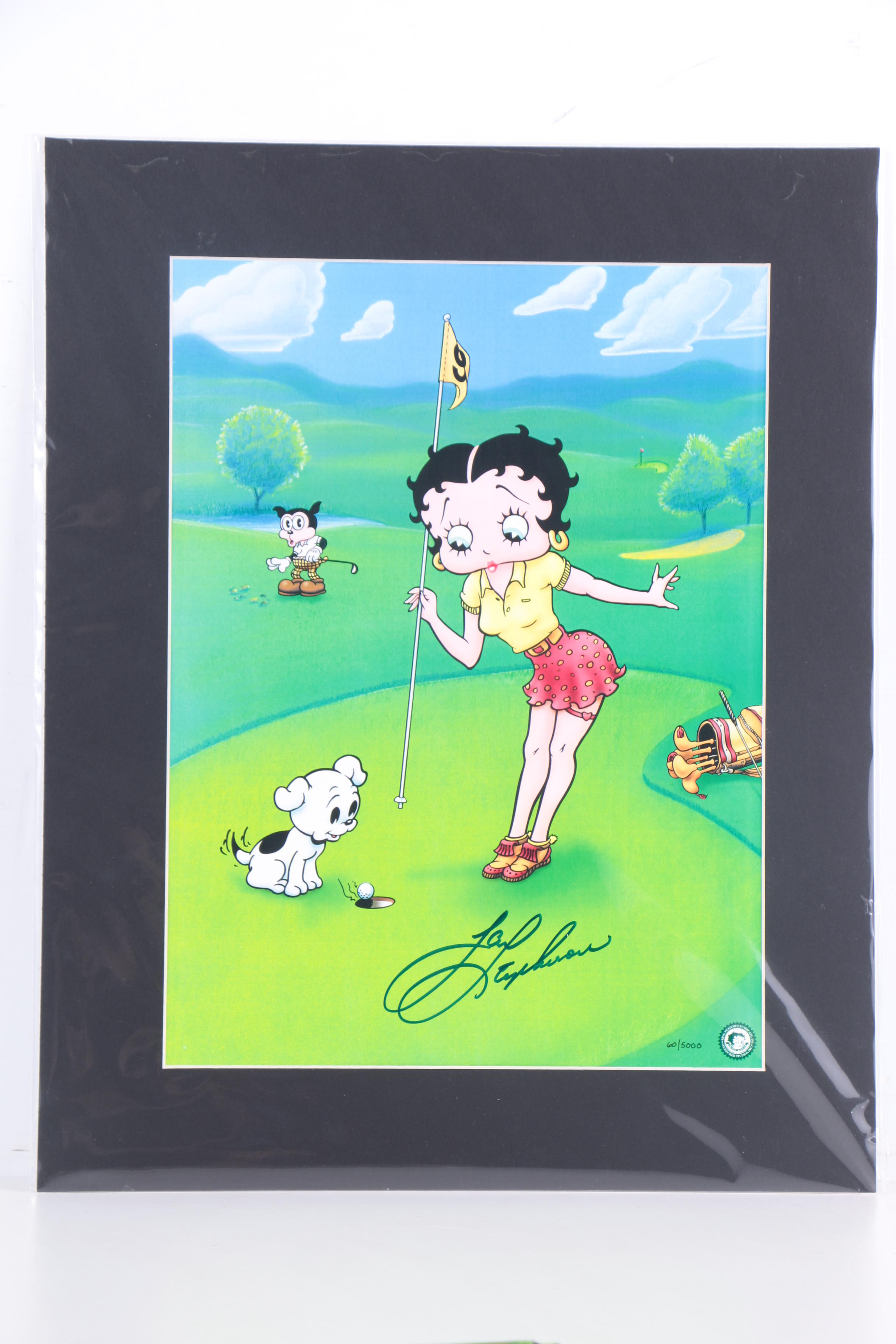 Limited Edition Giclee and Serigraph Prints on Paper of Classic Animations