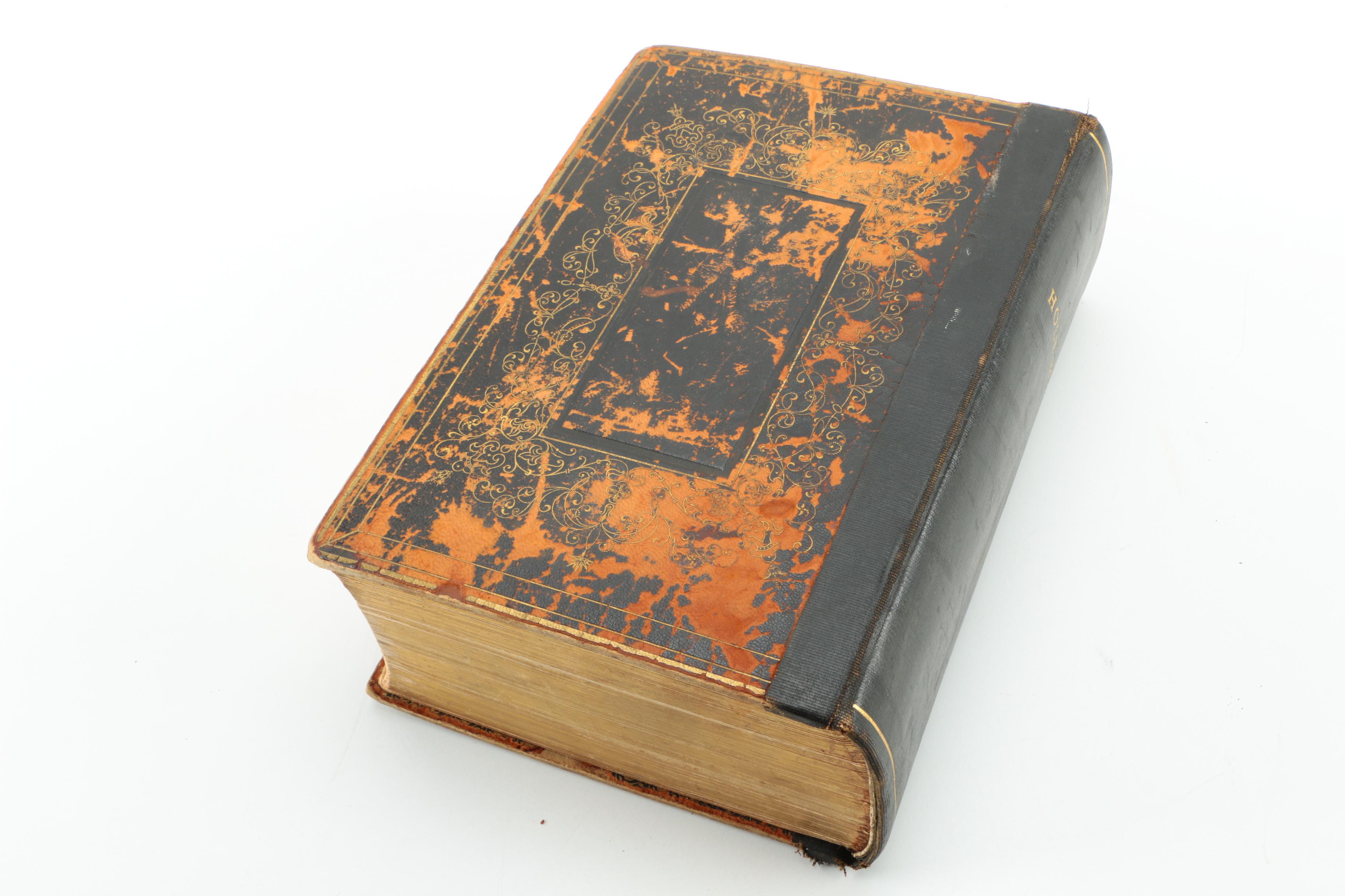 1865 "The Holy Bible"