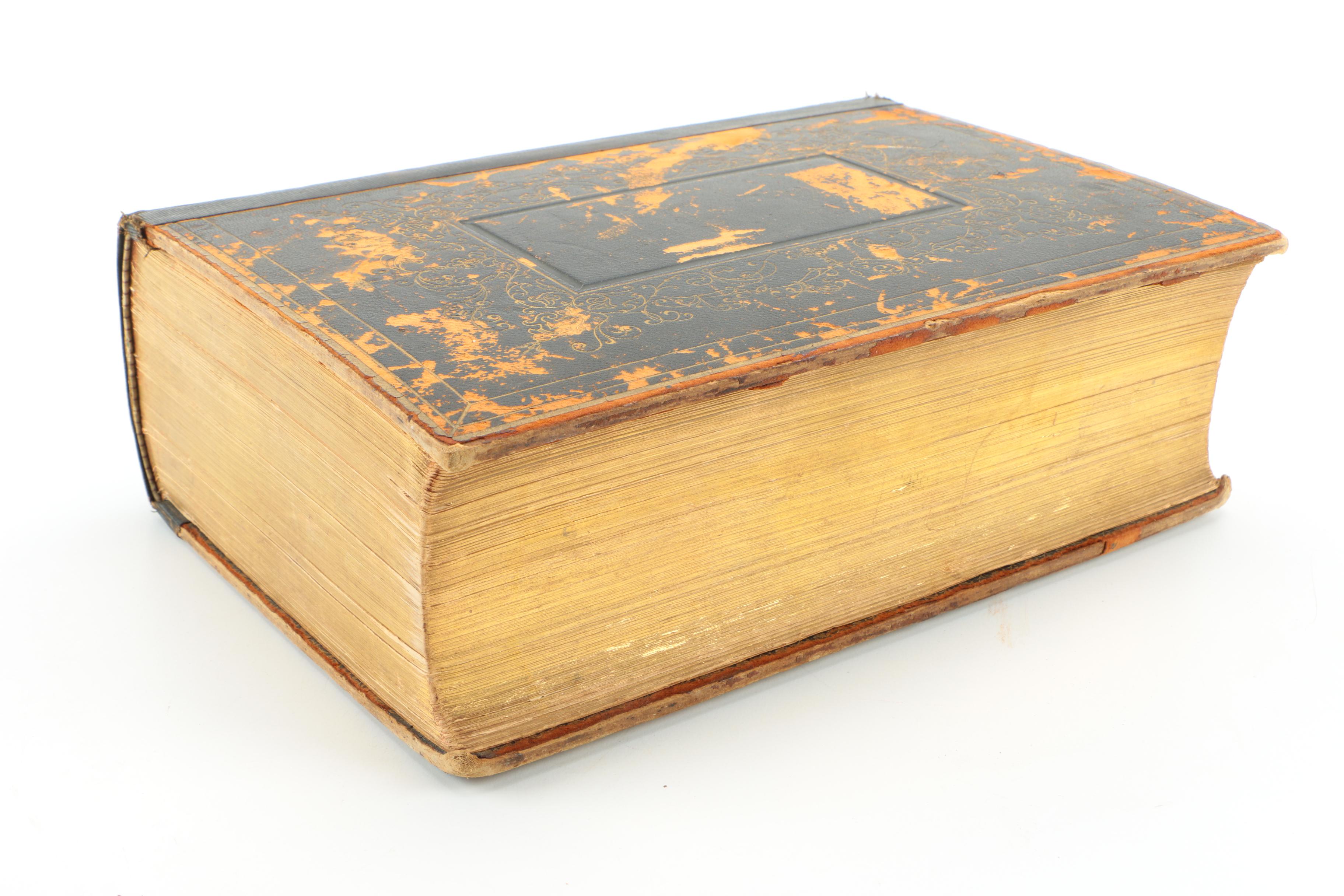 1865 "The Holy Bible"