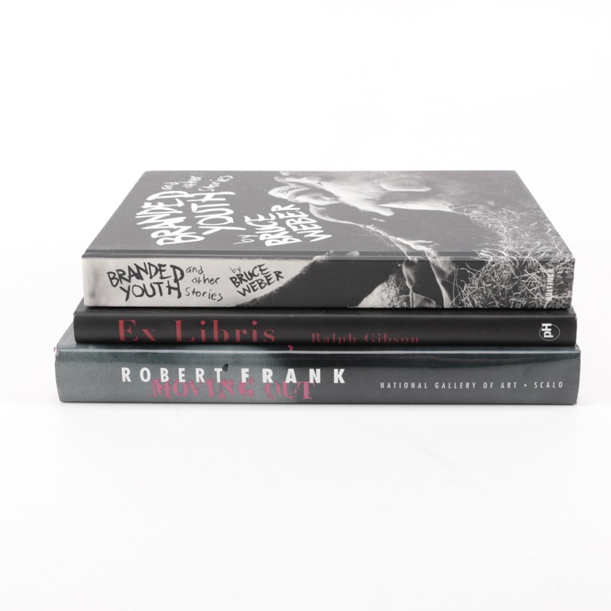 Contemporary Black-and-White Photography Books Including Robert Frank