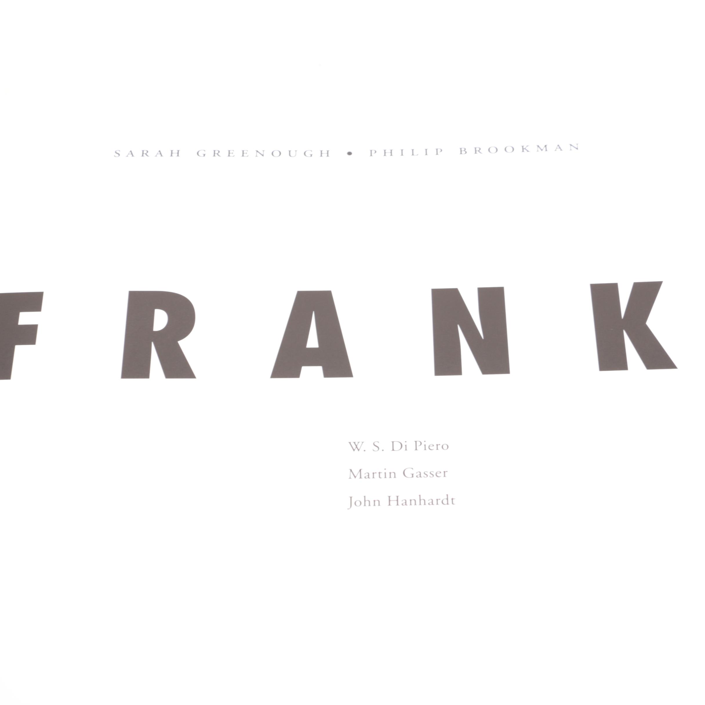 Contemporary Black-and-White Photography Books Including Robert Frank