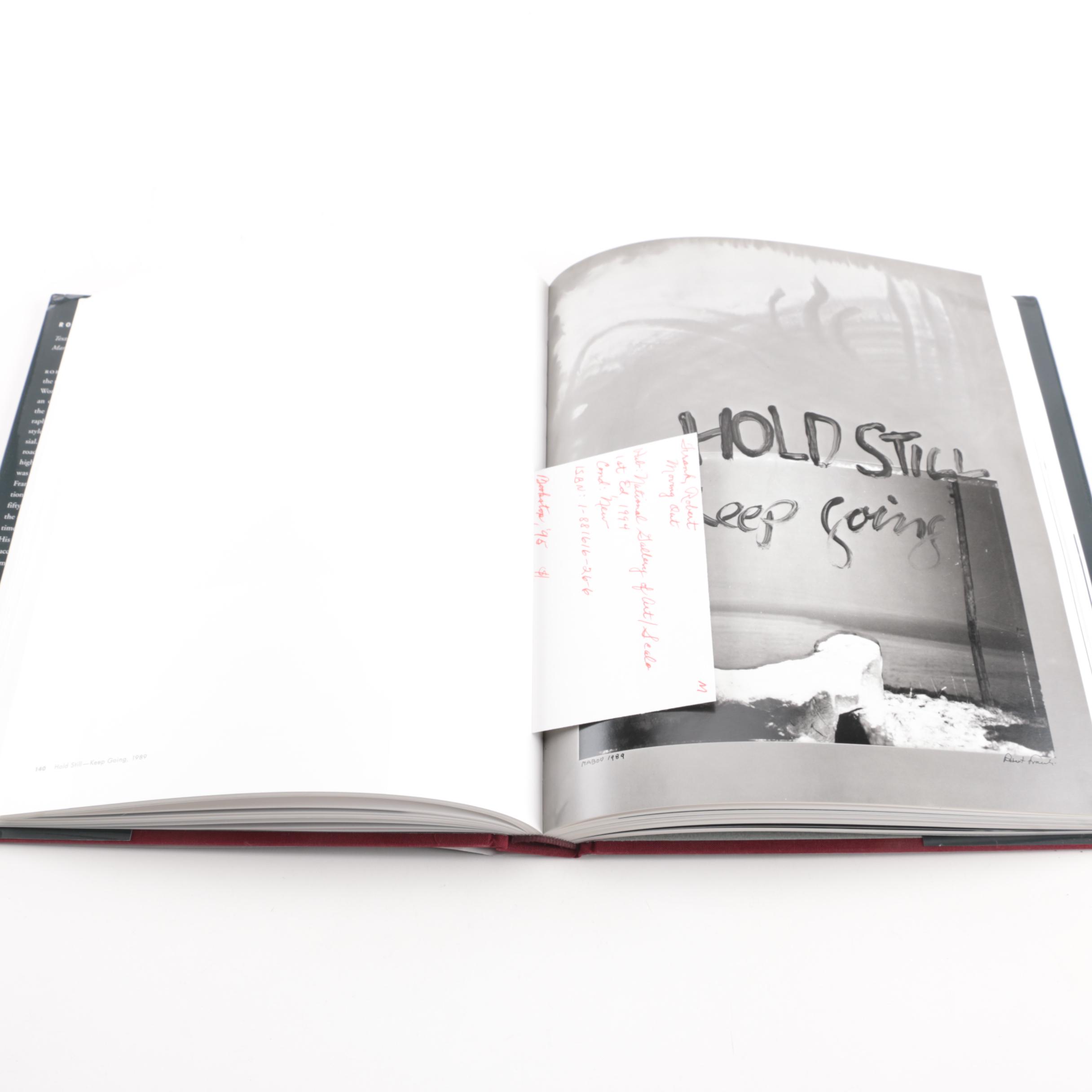 Contemporary Black-and-White Photography Books Including Robert Frank