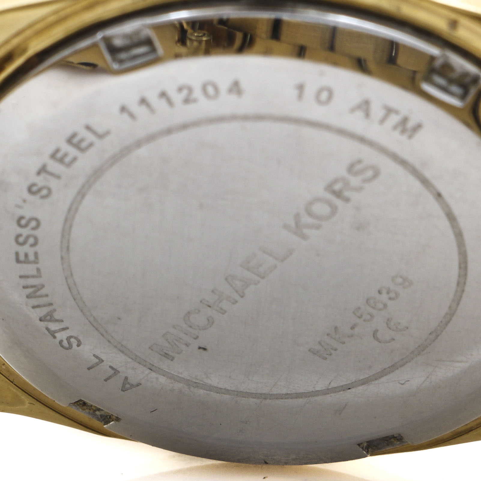 Michael Kors Stainless Steel Crystal Watch