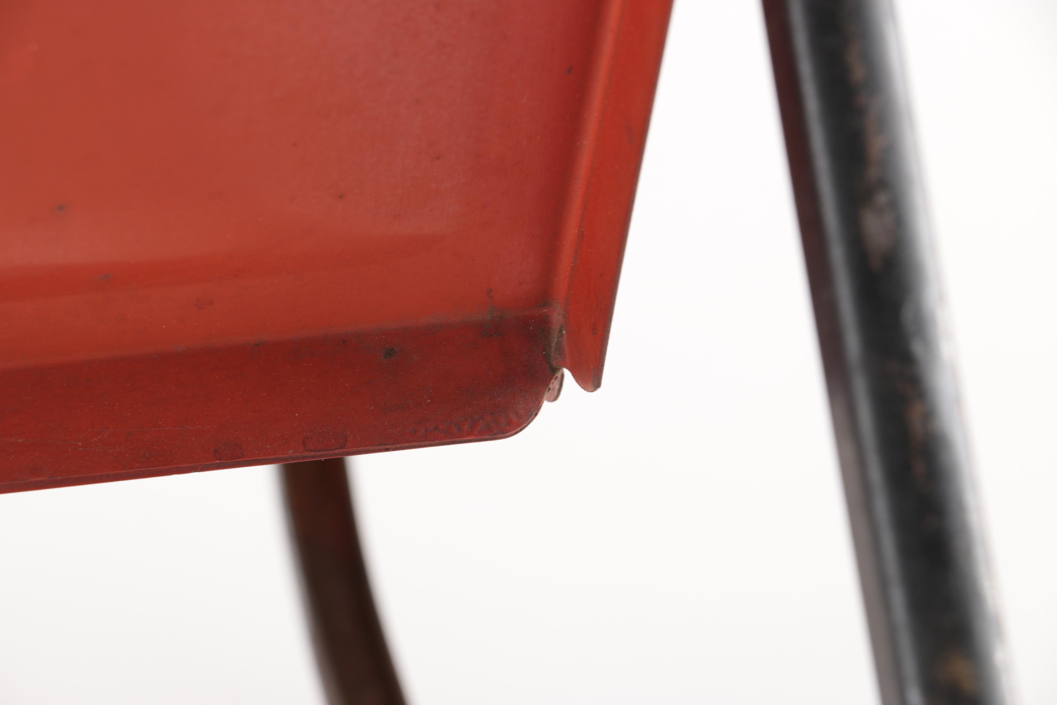 Vintage Metal Children's Rocking Chair