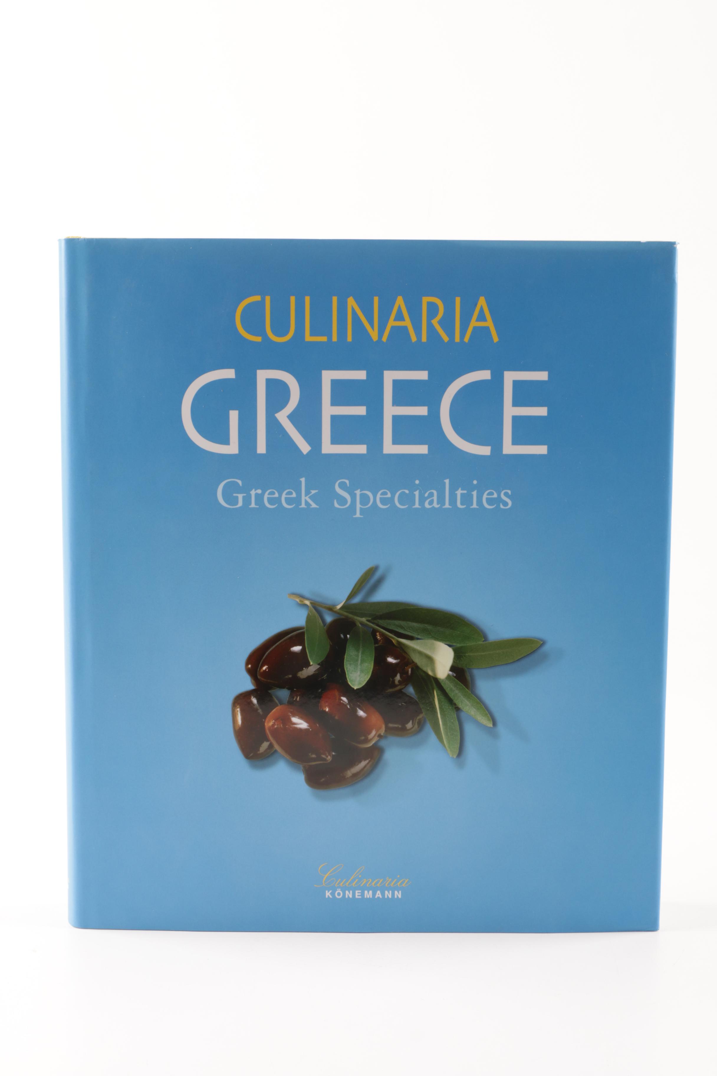 Five "Culinaria" European Cookbooks with Taschen Stand
