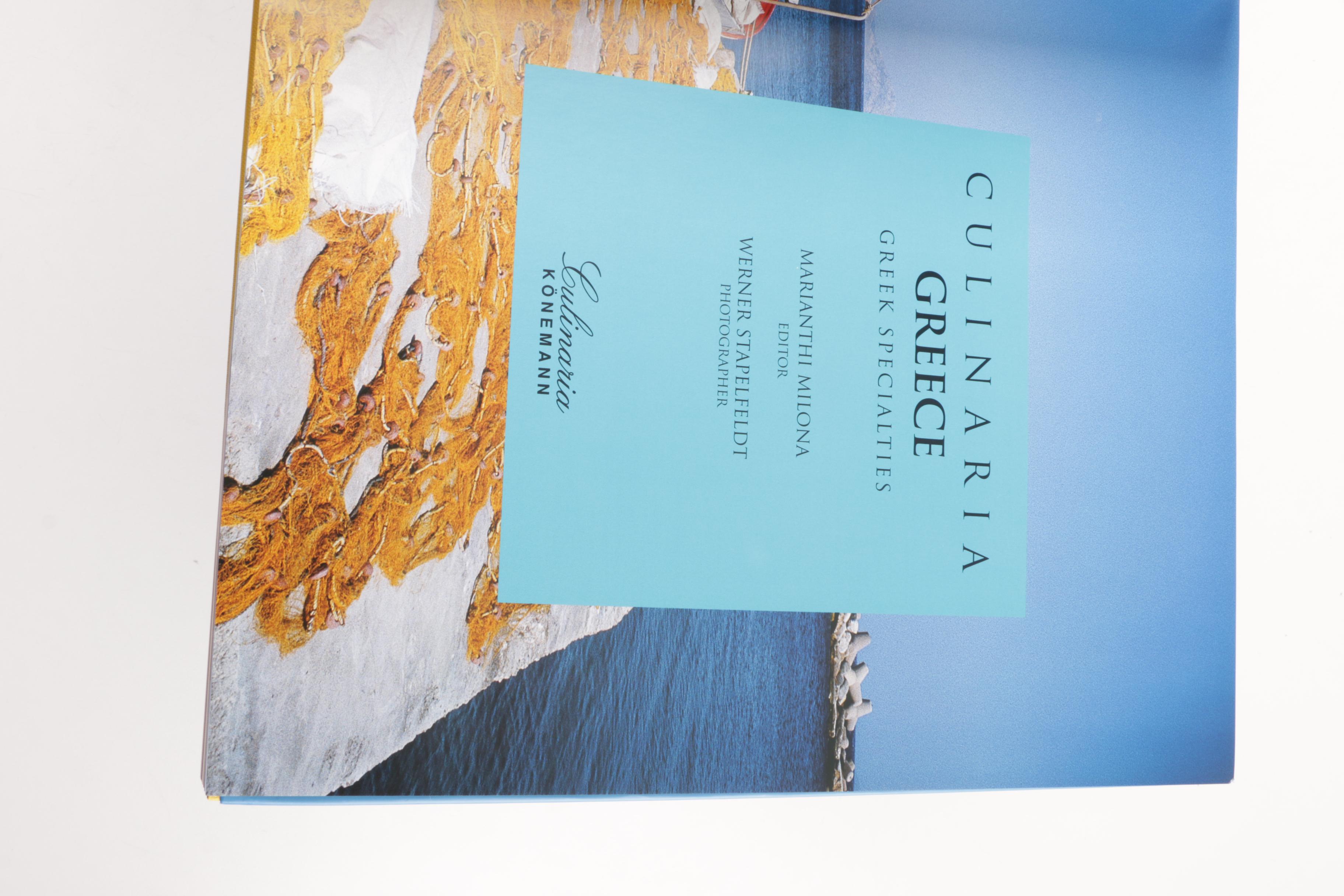 Five "Culinaria" European Cookbooks with Taschen Stand