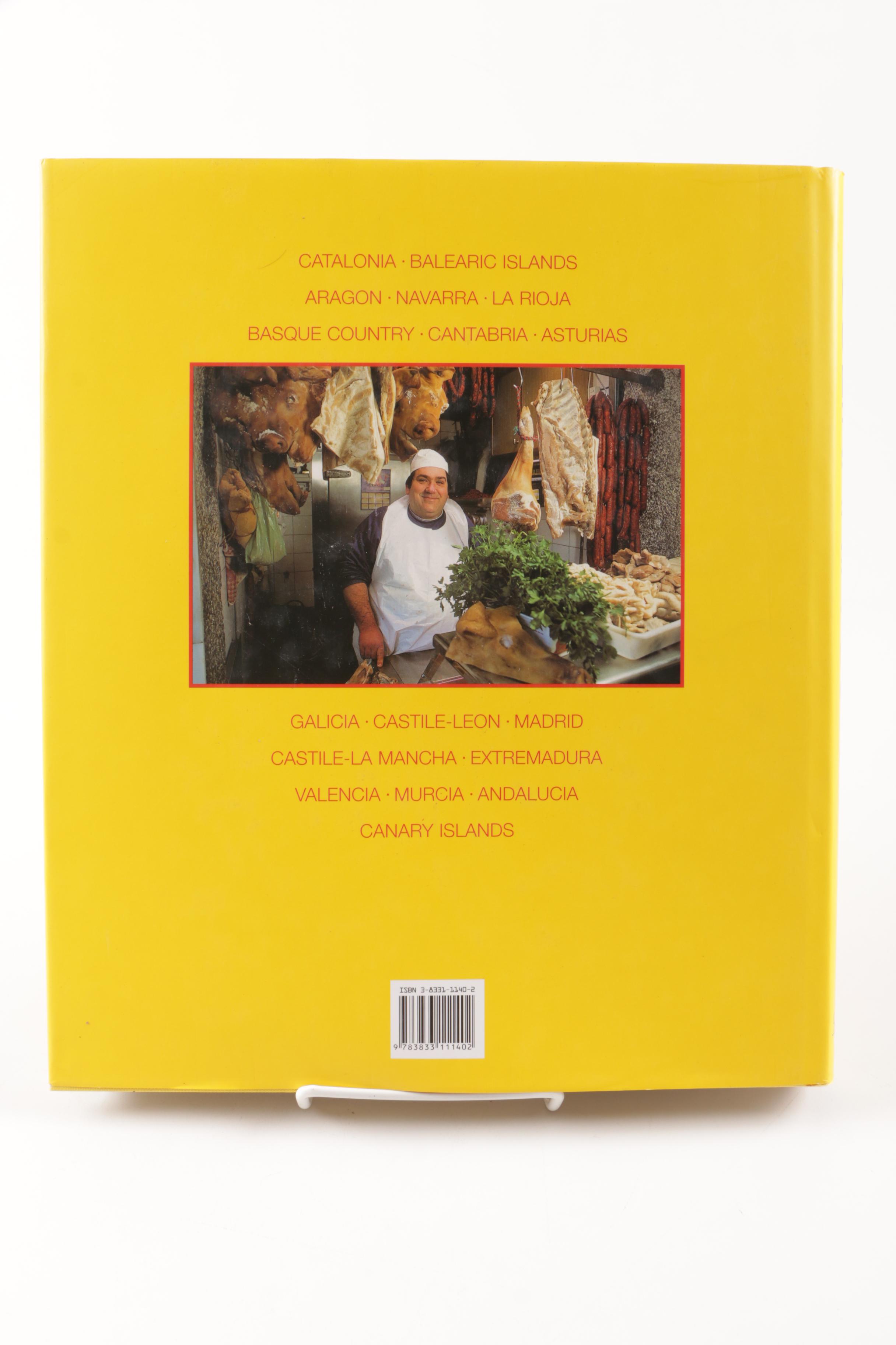 Five "Culinaria" European Cookbooks with Taschen Stand