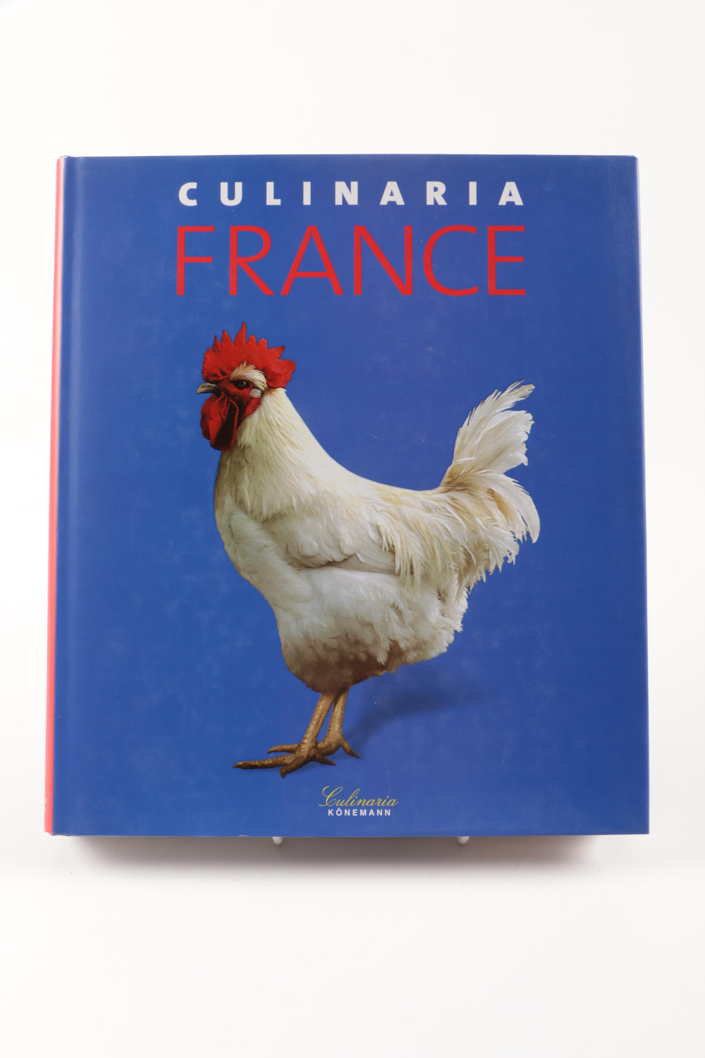 Five "Culinaria" European Cookbooks with Taschen Stand