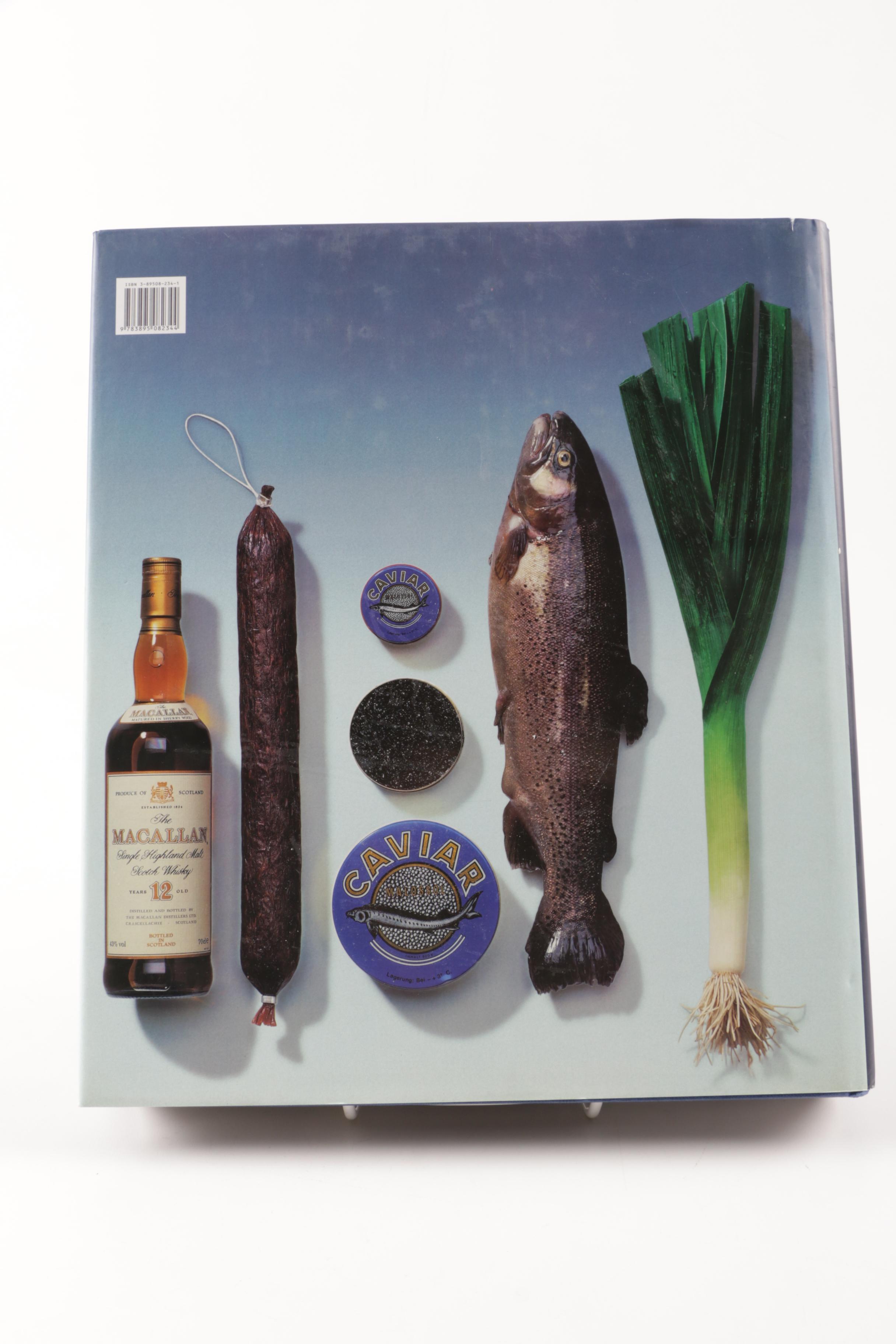 Five "Culinaria" European Cookbooks with Taschen Stand
