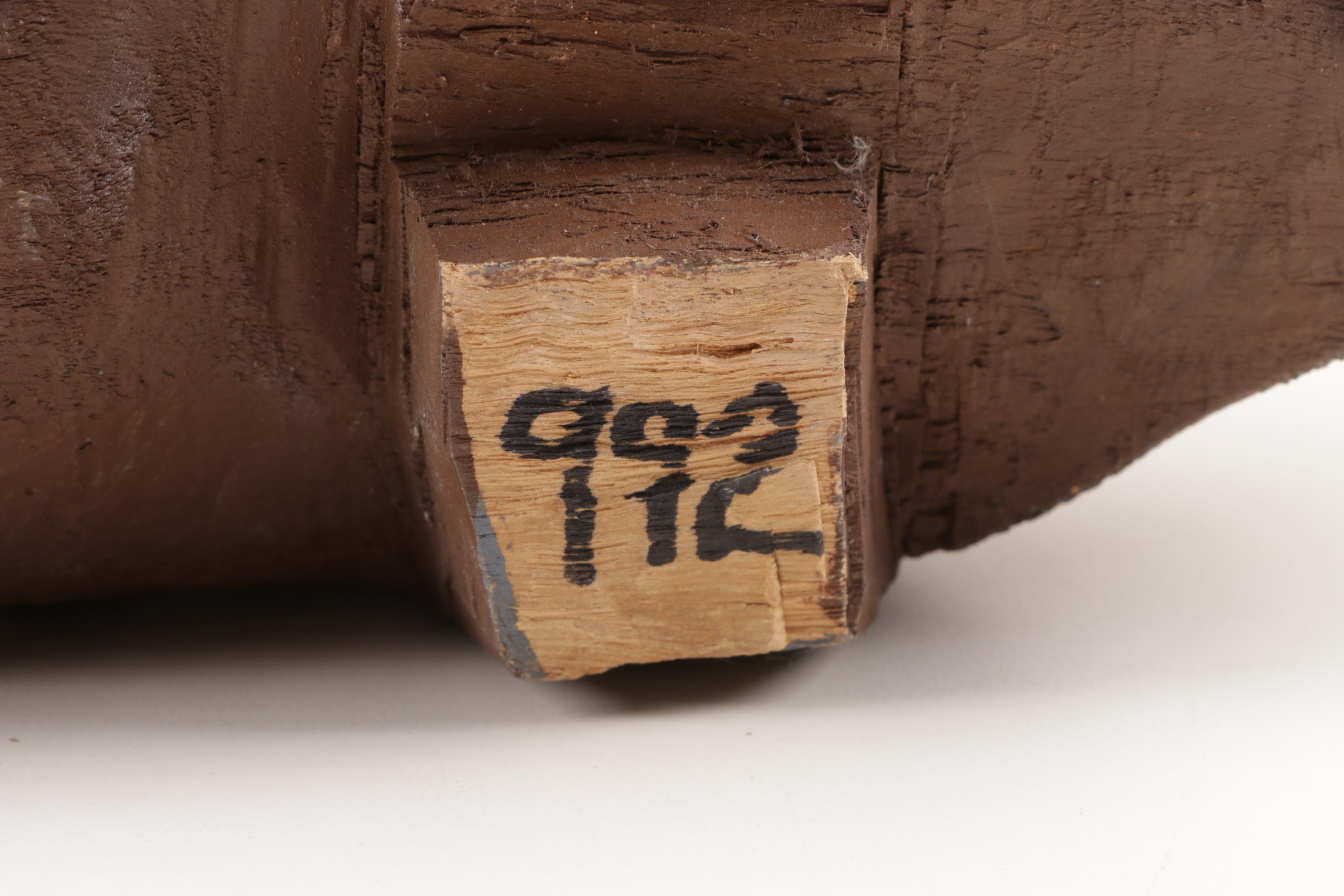 Australian Aboriginal Hand-Carved and Painted Dog