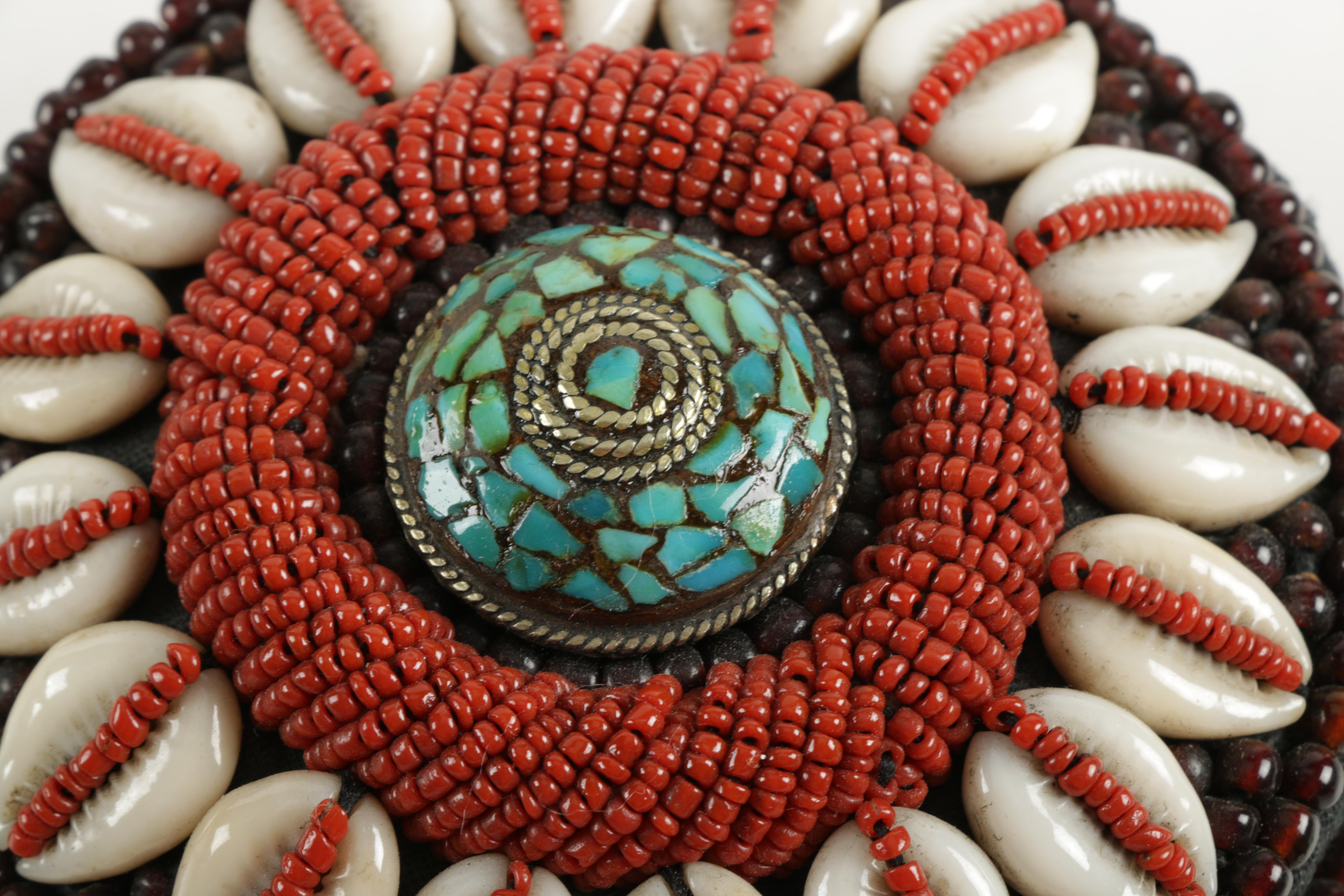 Pair of Beaded Baskets